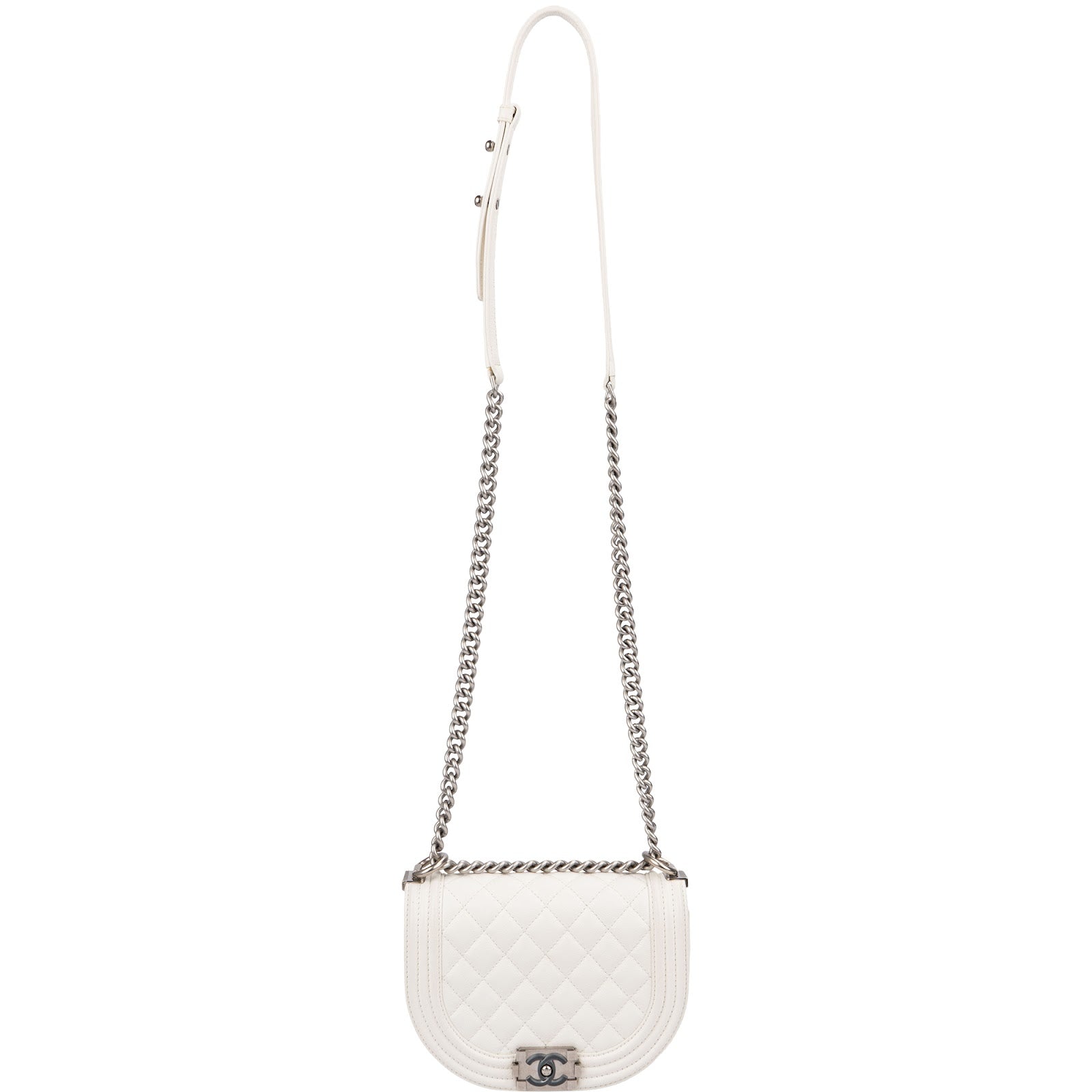 Chanel - Small Boy Messenger Single Flap Crossbody Bag