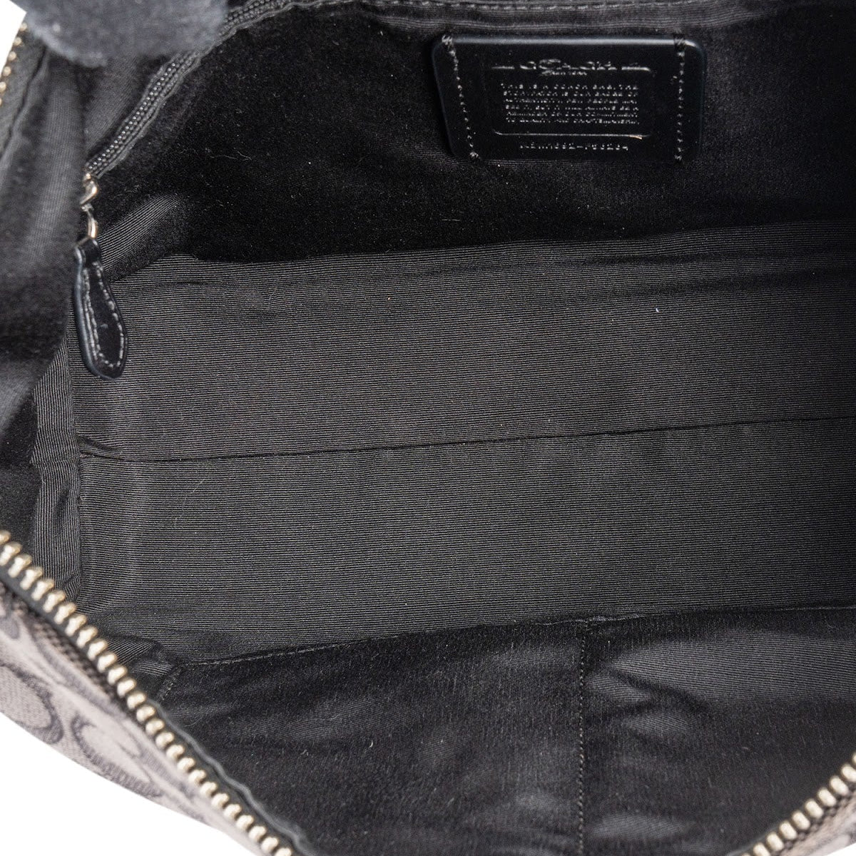 Coach Monogram Signature Canvas Ergo Shoulder Crossbody Bag