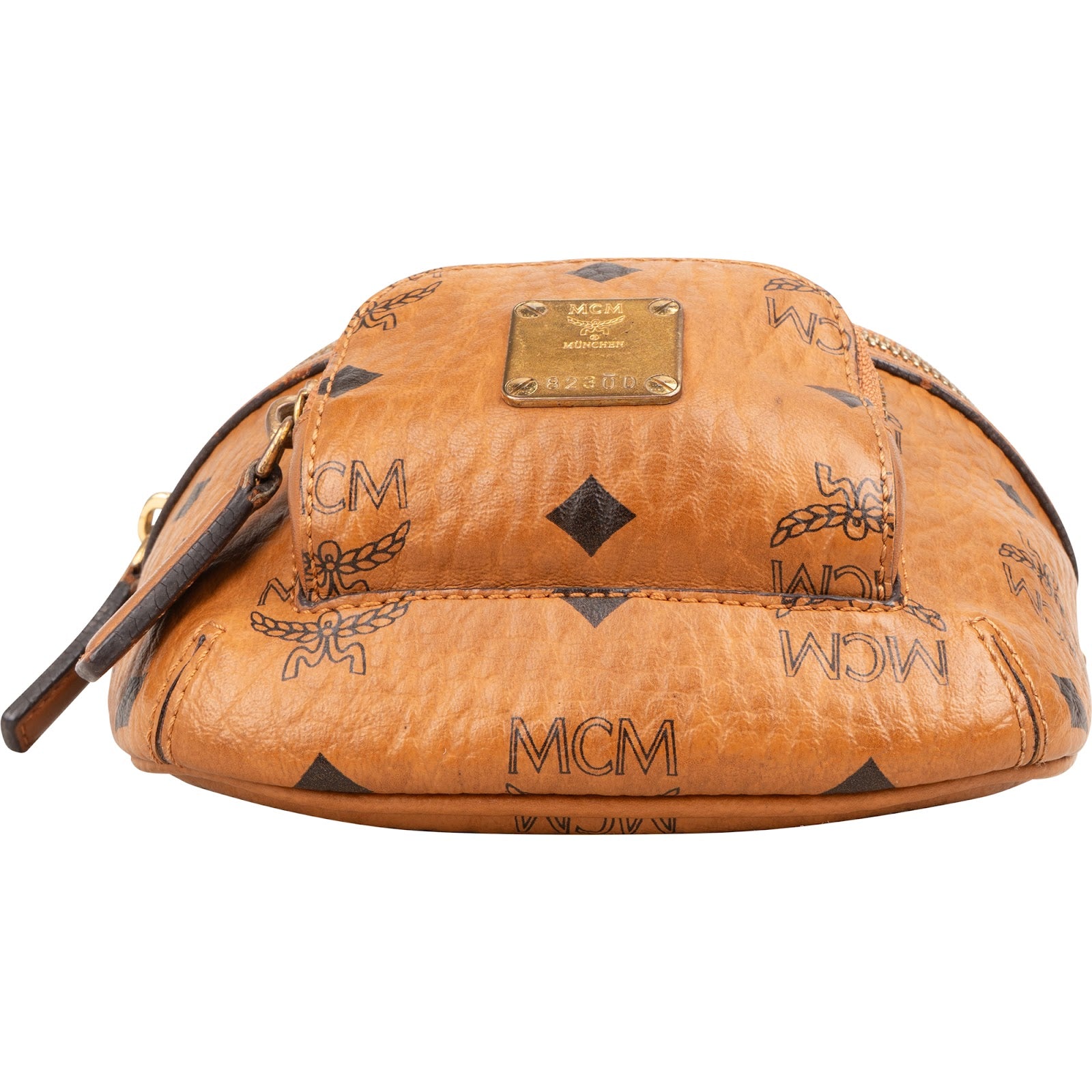 MCM Monogram Visetos Fursten Belt Body Crossbody Bag