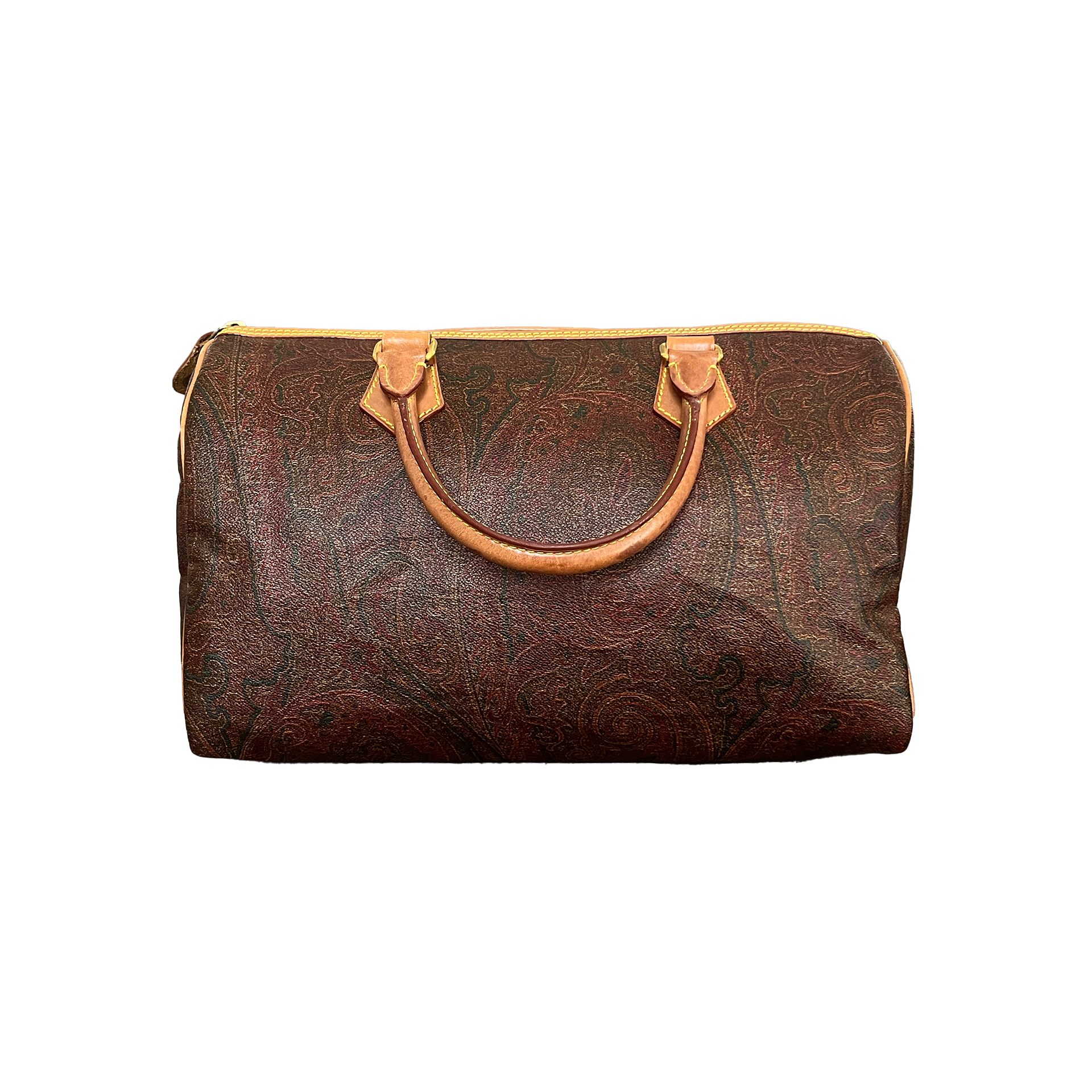 Etro Milano Vintage Paisley 30 Boston Bag