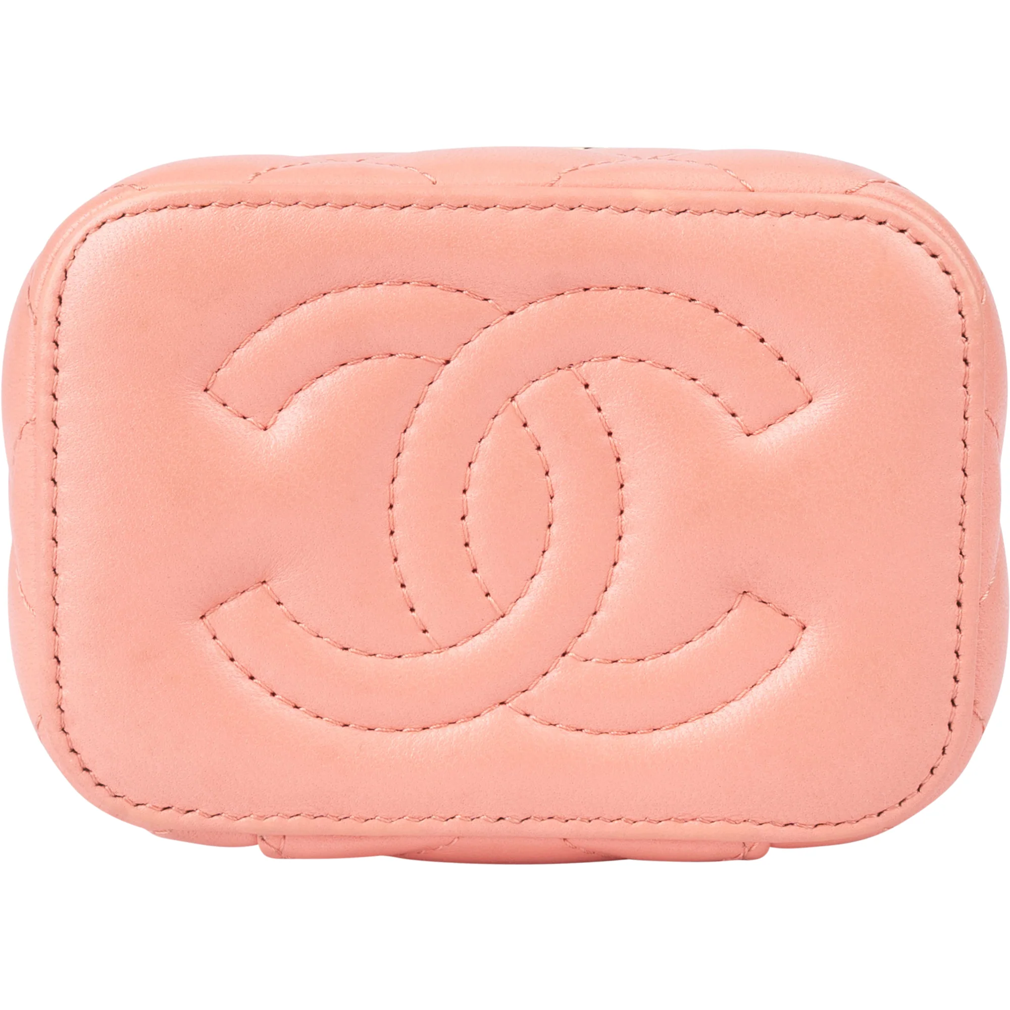 Chanel Quilted Lambskin Vanity CC Crossbody Bag