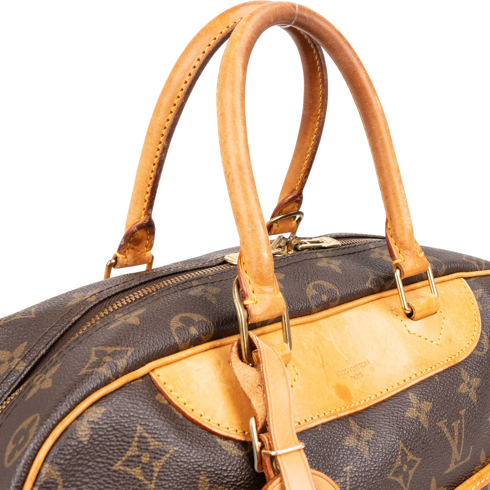 Louis Vuitton Canvas Monogram Deauville Handbag