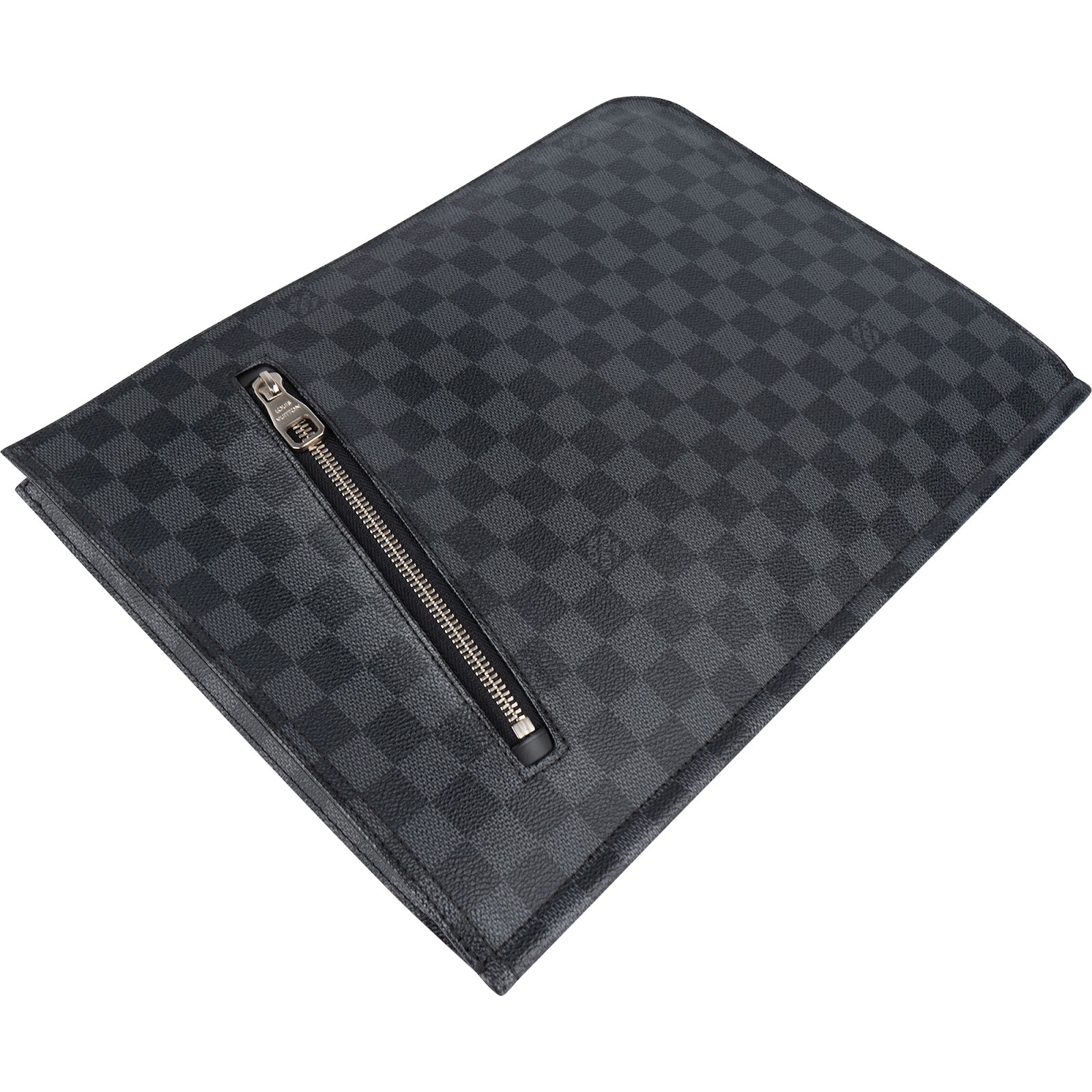 Louis Vuitton Monogram Damier Graphite Mick PM Porte Documents Clutch