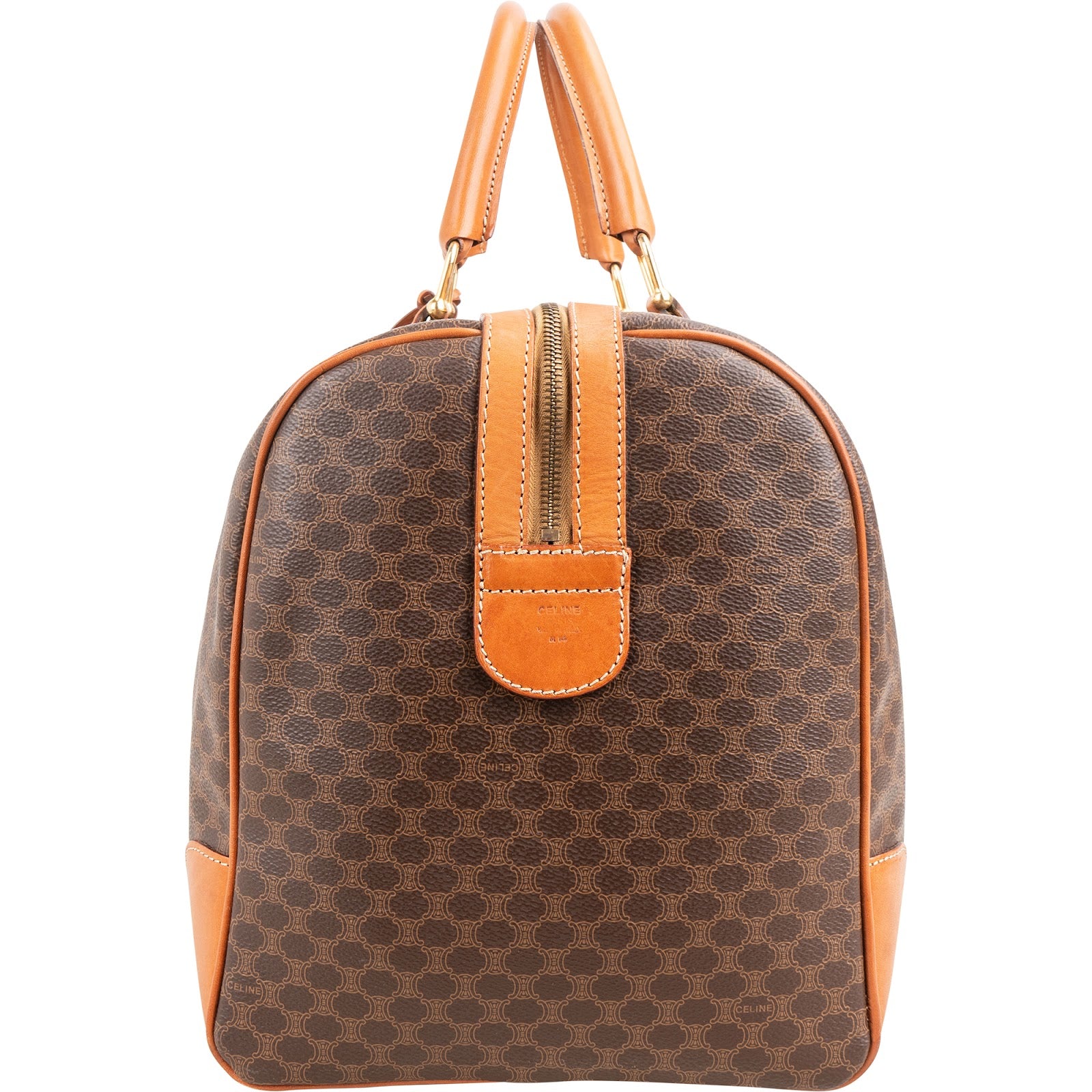 Céline – Torba podróżna Boston 50 z płótna Monogram Macadam