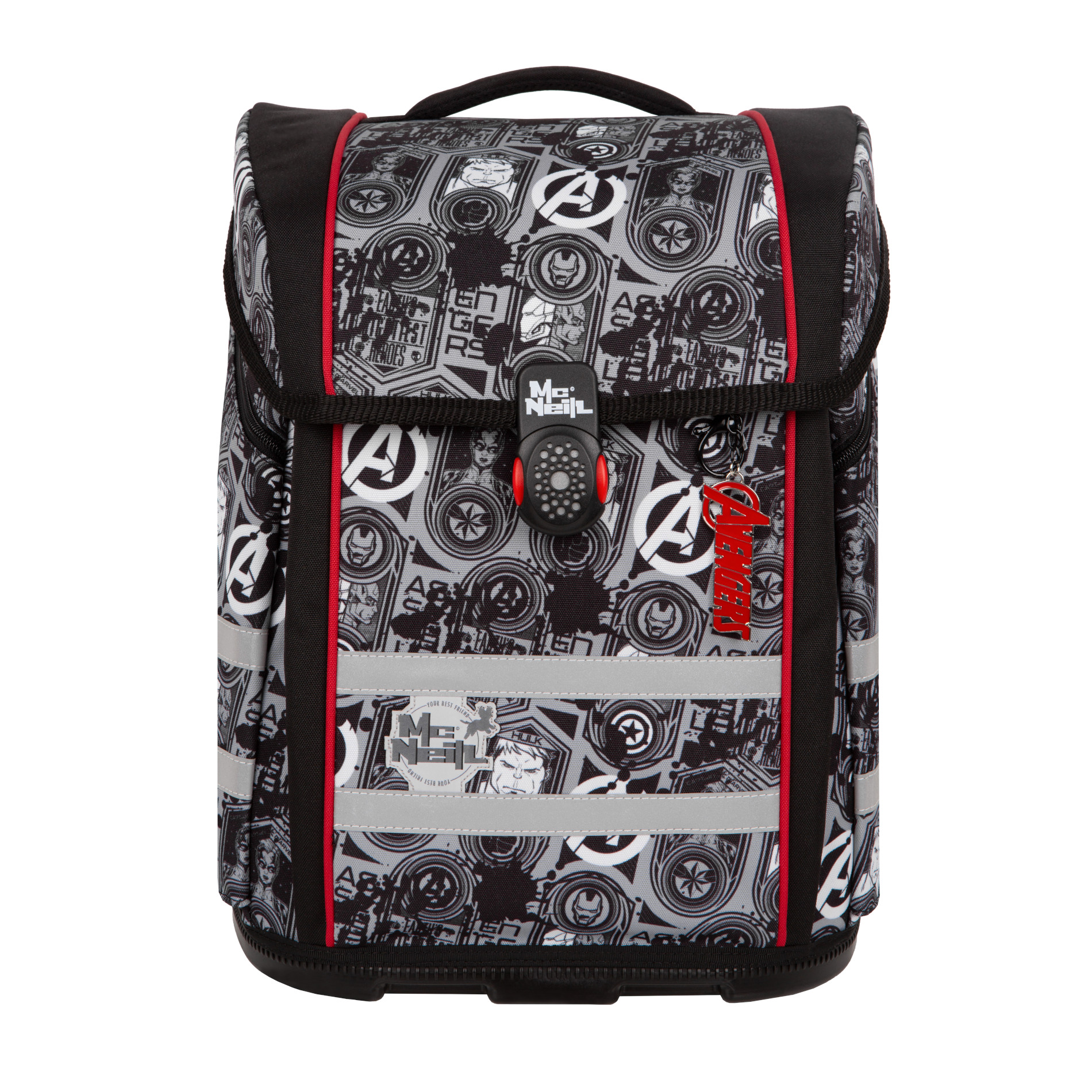 McNeill Disney Schulranzen-Set PERFECTO 5tlg. - MARVEL-AVENGERS