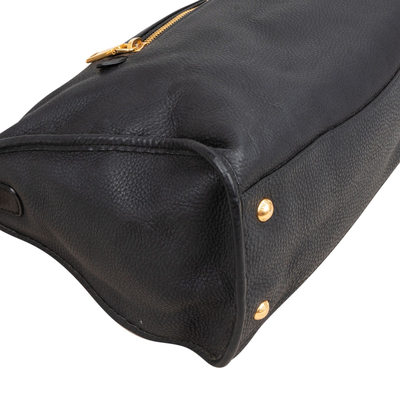 Prada Vitello Daino Leather Tote Handbag