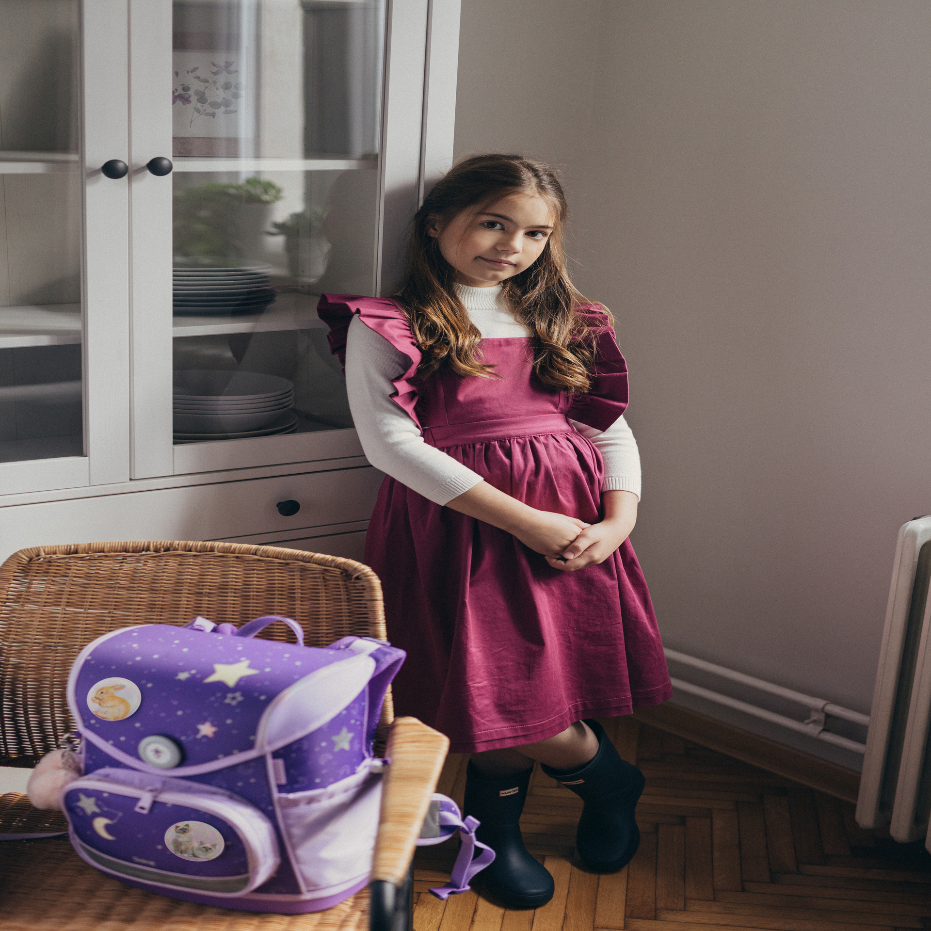 Compact Plus Schulranzenset 5-teilig - "Dahlia"