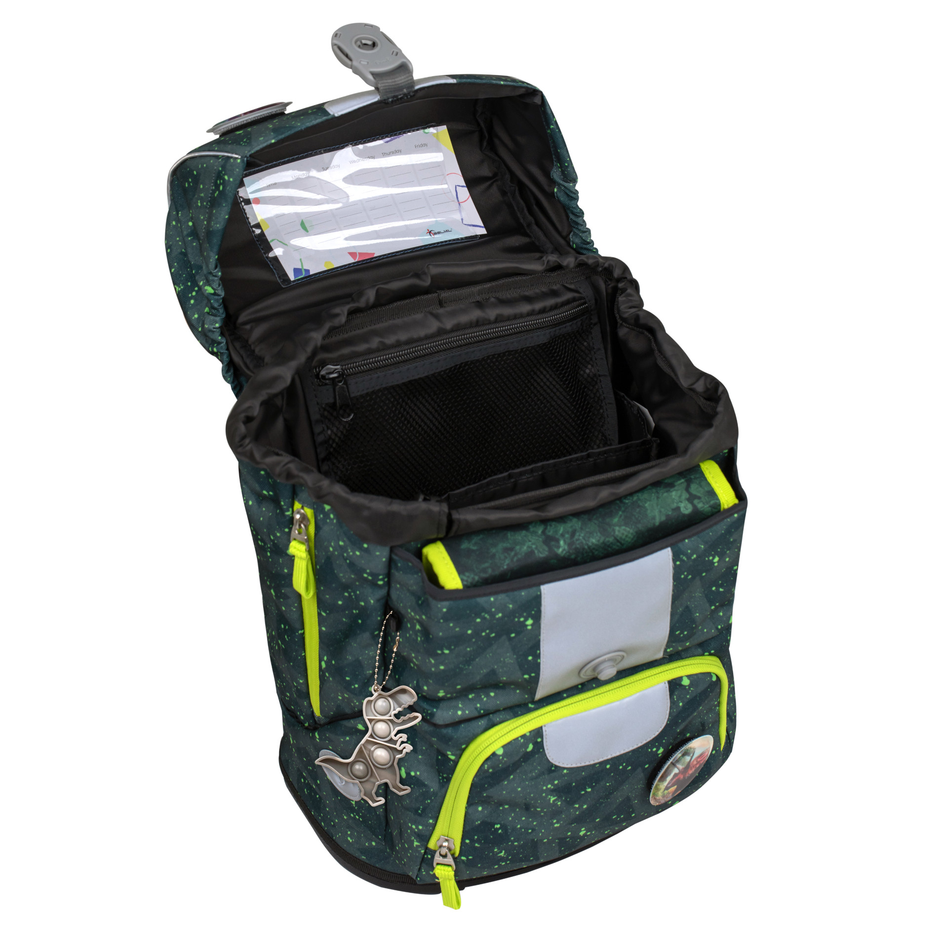 Motion ergonomisches Schulranzenset 5tlg. - Green Splash