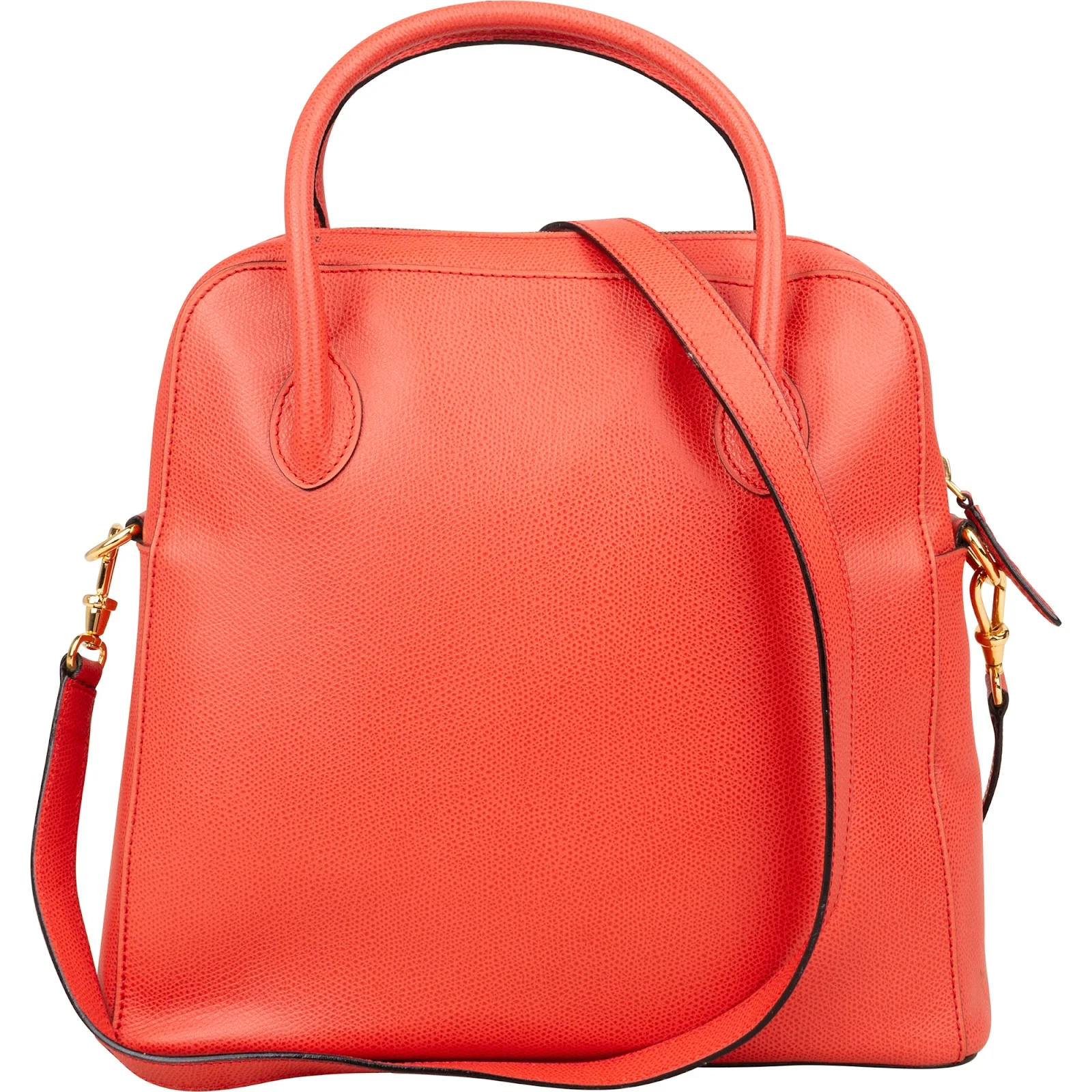 Céline Grained Leather Dome Handbag