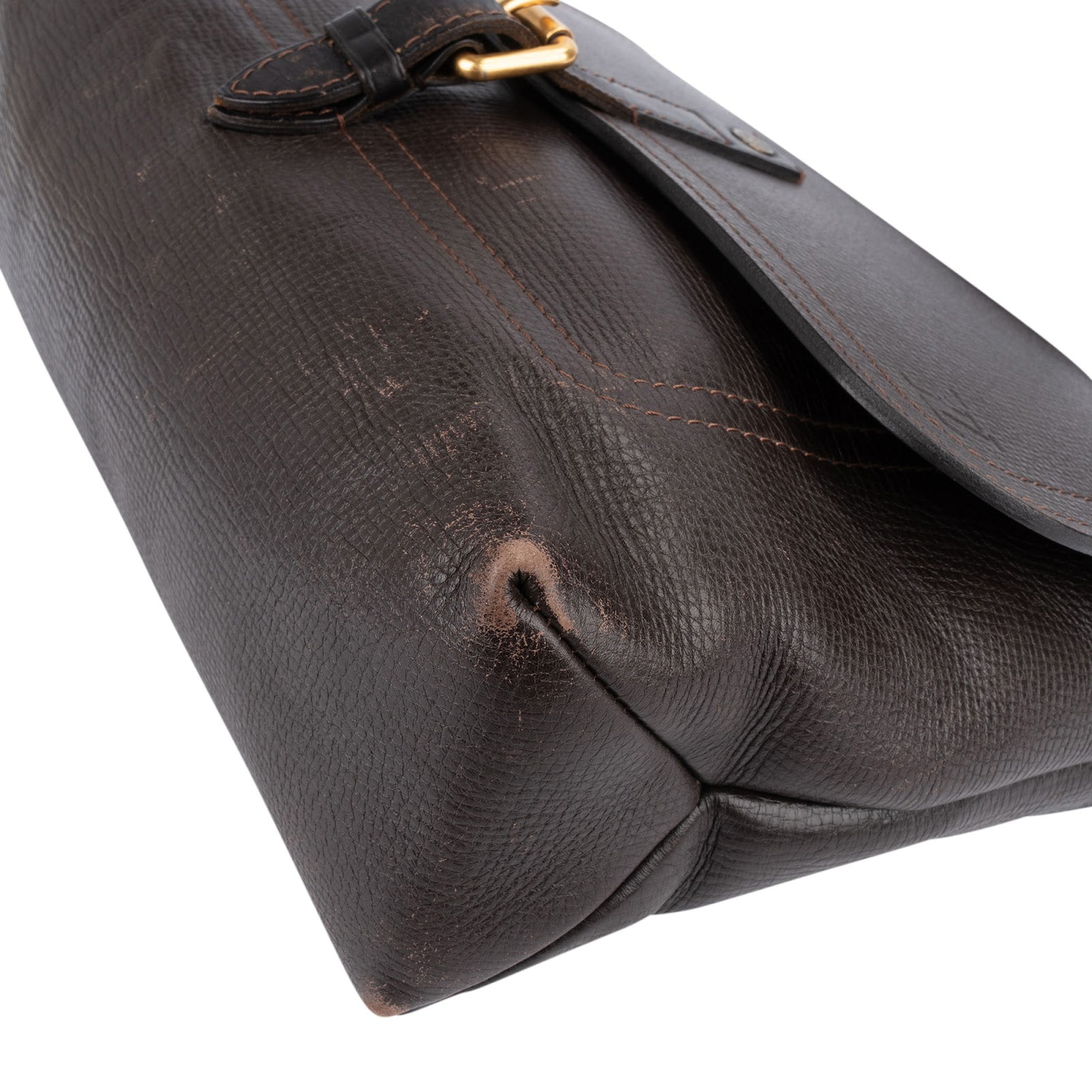 Louis Vuitton Leather Utah Leather Omaha Messenger Bag