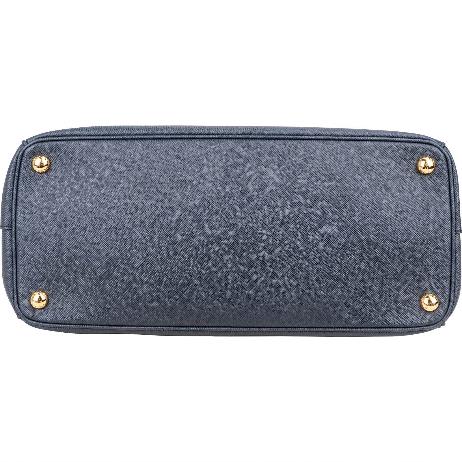Prada Blue Saffiano Leather Galleria Handbag