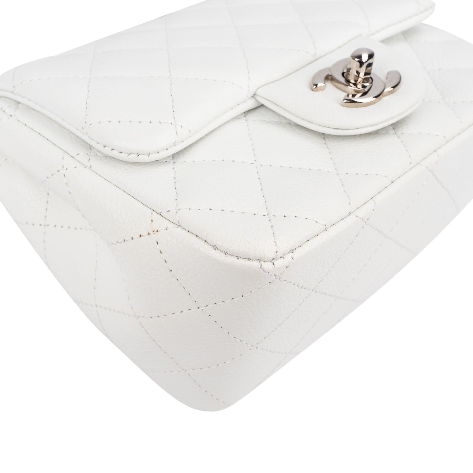 Chanel - Mini Square Single Flap Crossbody Bag