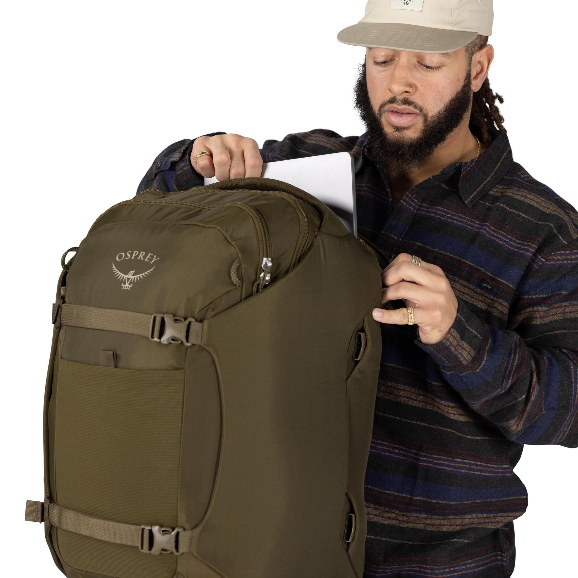 Sojourn Porter Travel Pack 46L - Moss Green