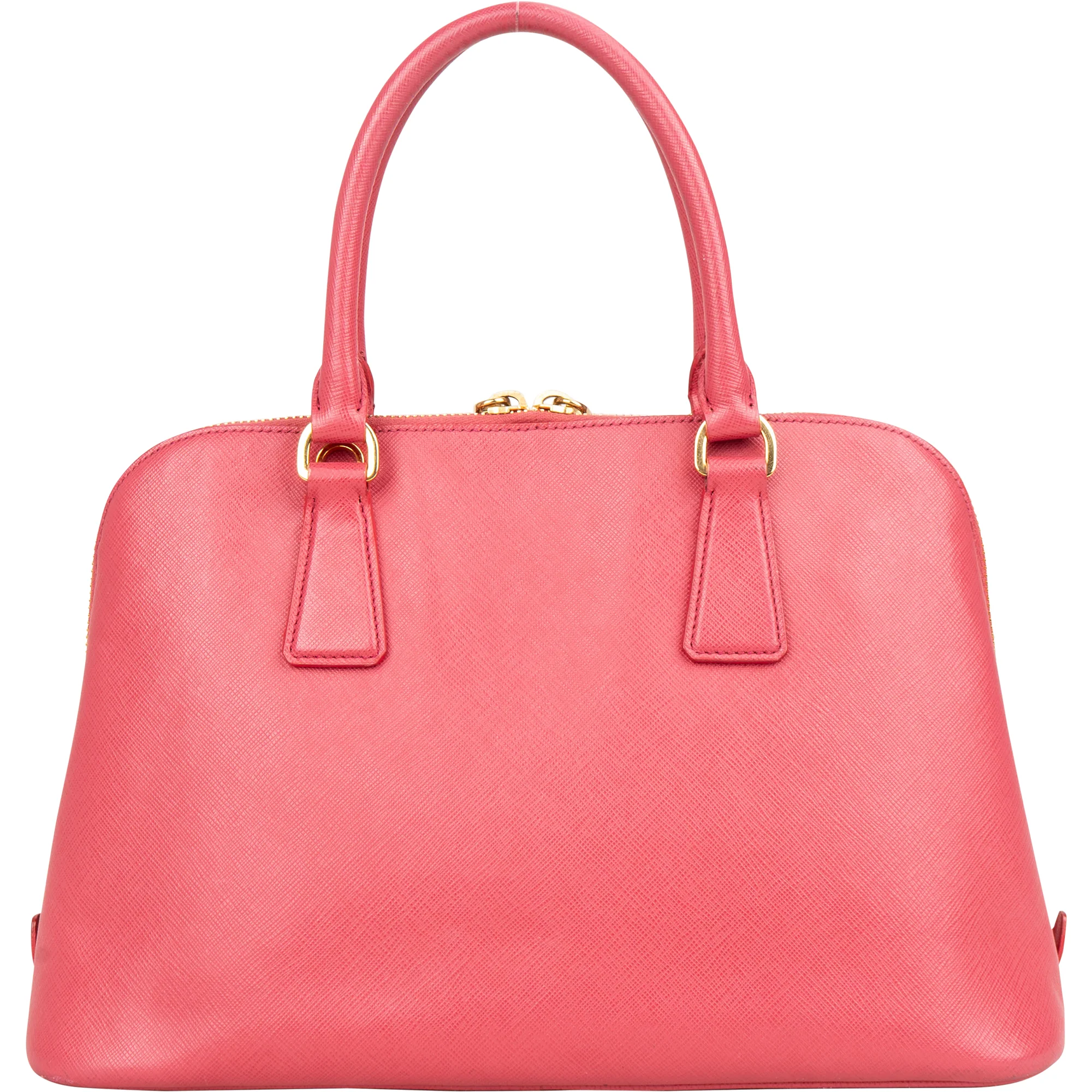 Prada Pink Saffiano Leather Promenade Handbag