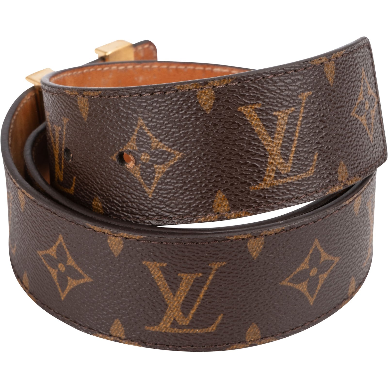 Louis Vuitton Monogram Canvas LV Initiales Belt (80 / 32) M9608