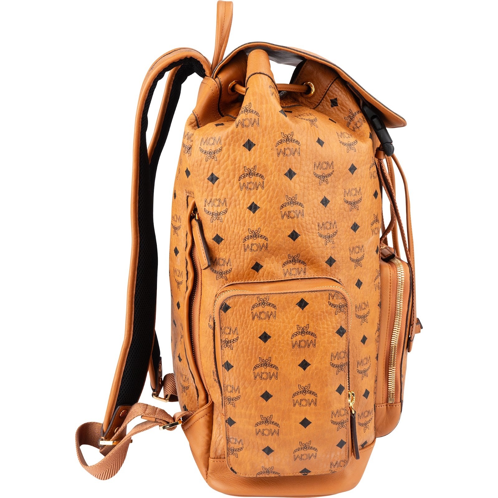 MCM - Drawstring Clip Large Travel Rucksack