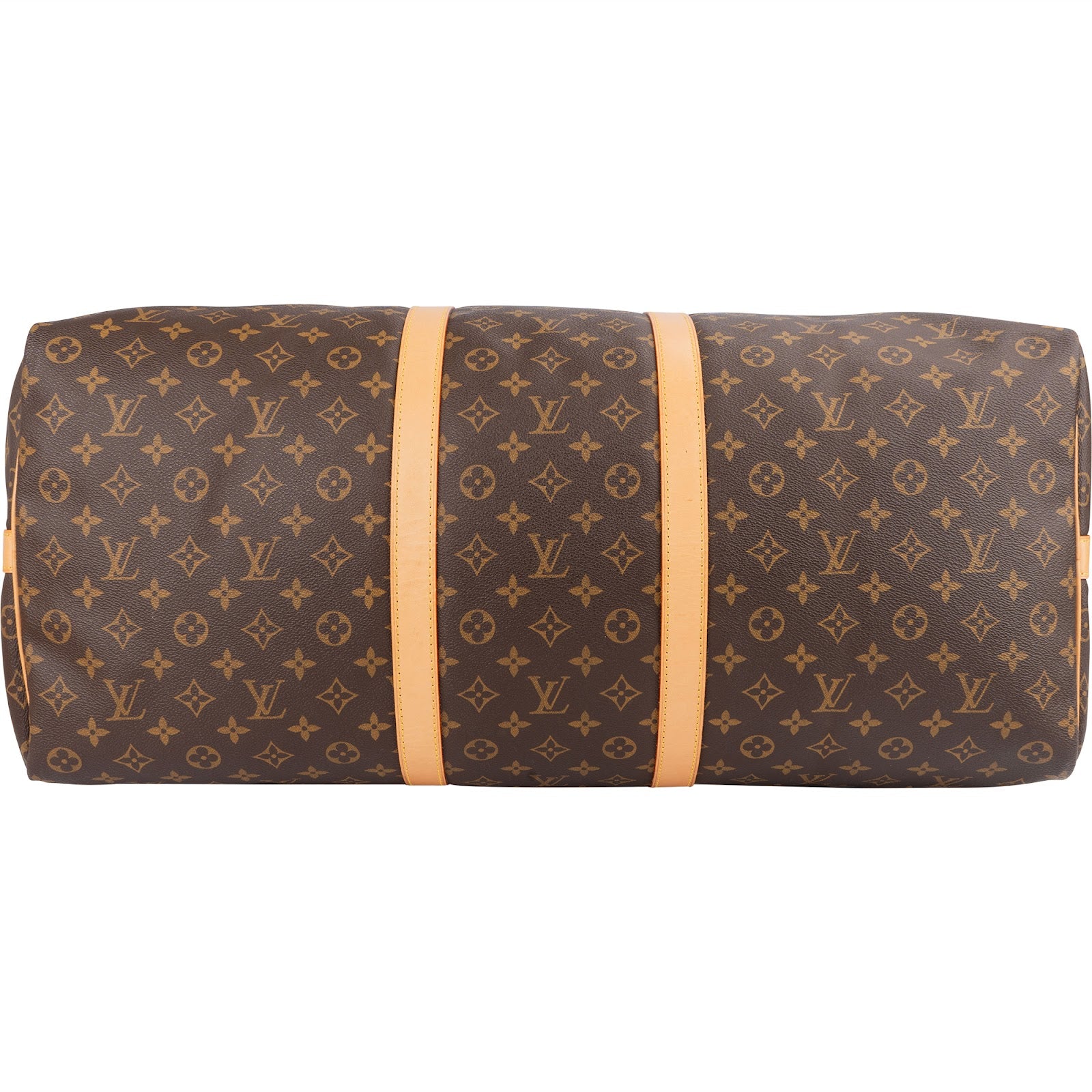 Louis Vuitton Monogram Canvas Keepall 60 Bandoulière Travel Bag