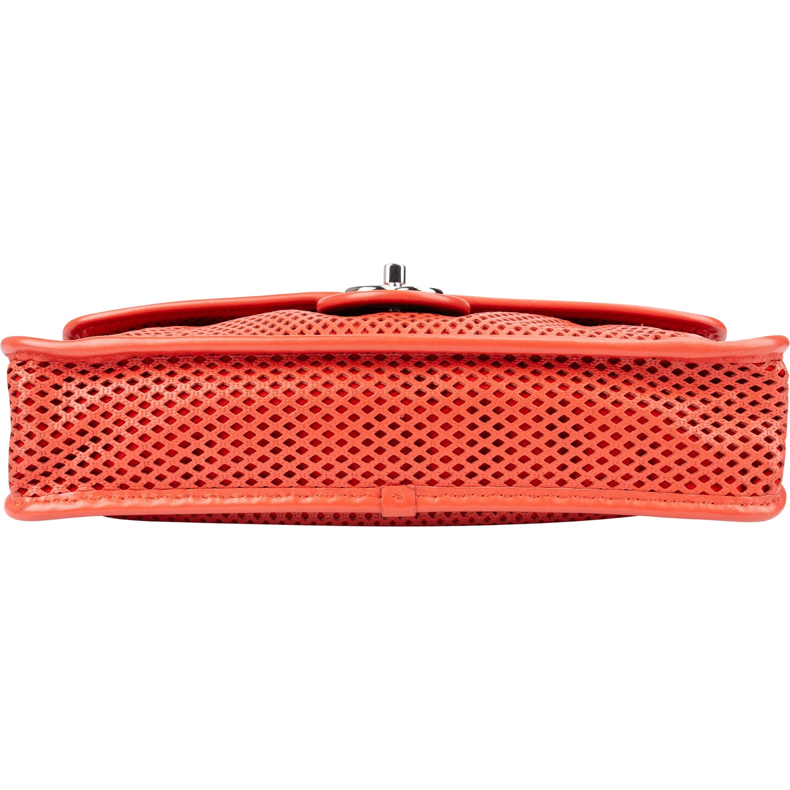 Chanel - Perforated Leather Single Flap Shoulder Bag