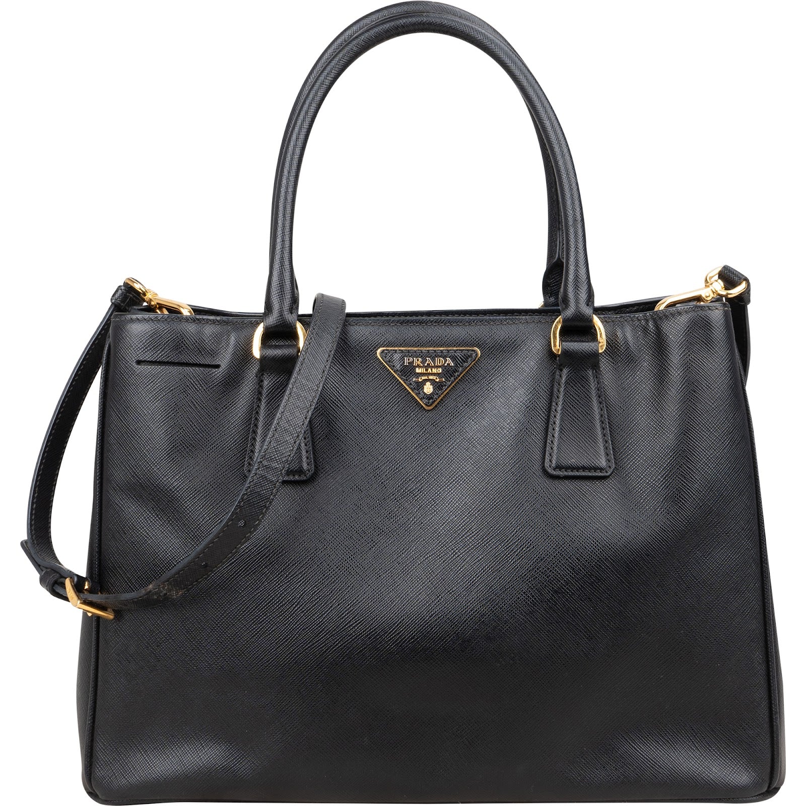 Prada Saffiano Leather Galleria  Handbag