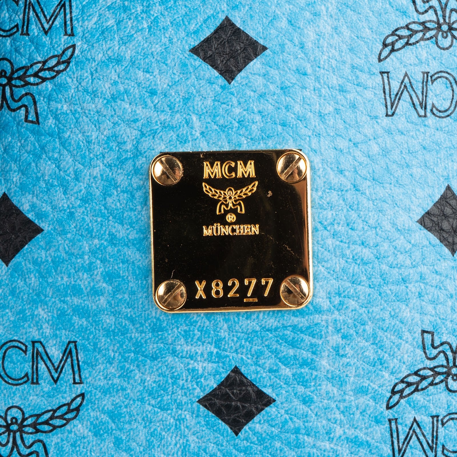 Sac à bandoulière MCM Monogram Visetos Mini à cordon de serrage