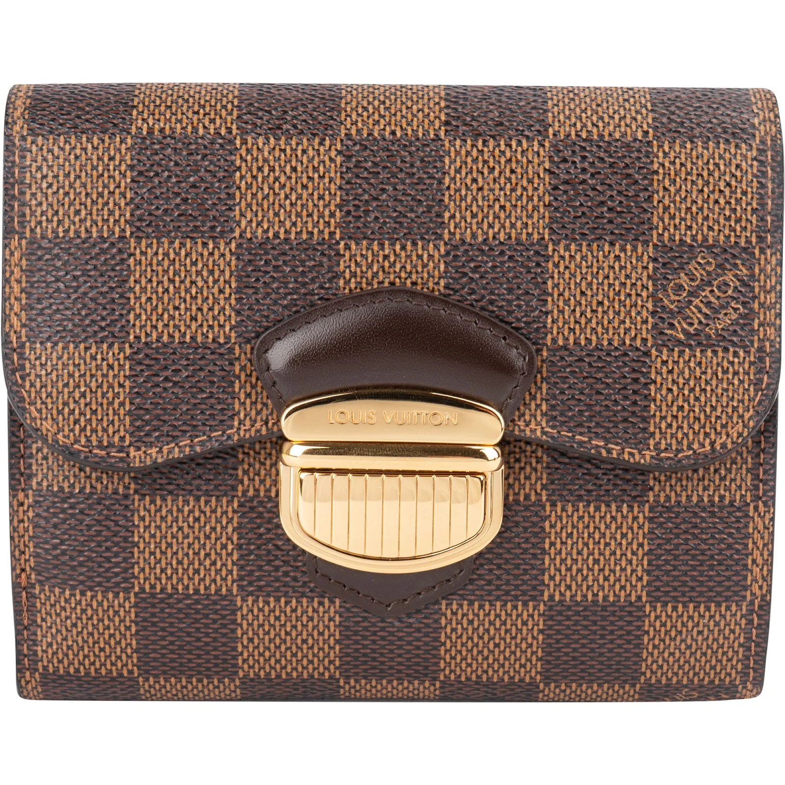 Louis Vuitton Monogram Damier Ebene Koala Compact Wallet