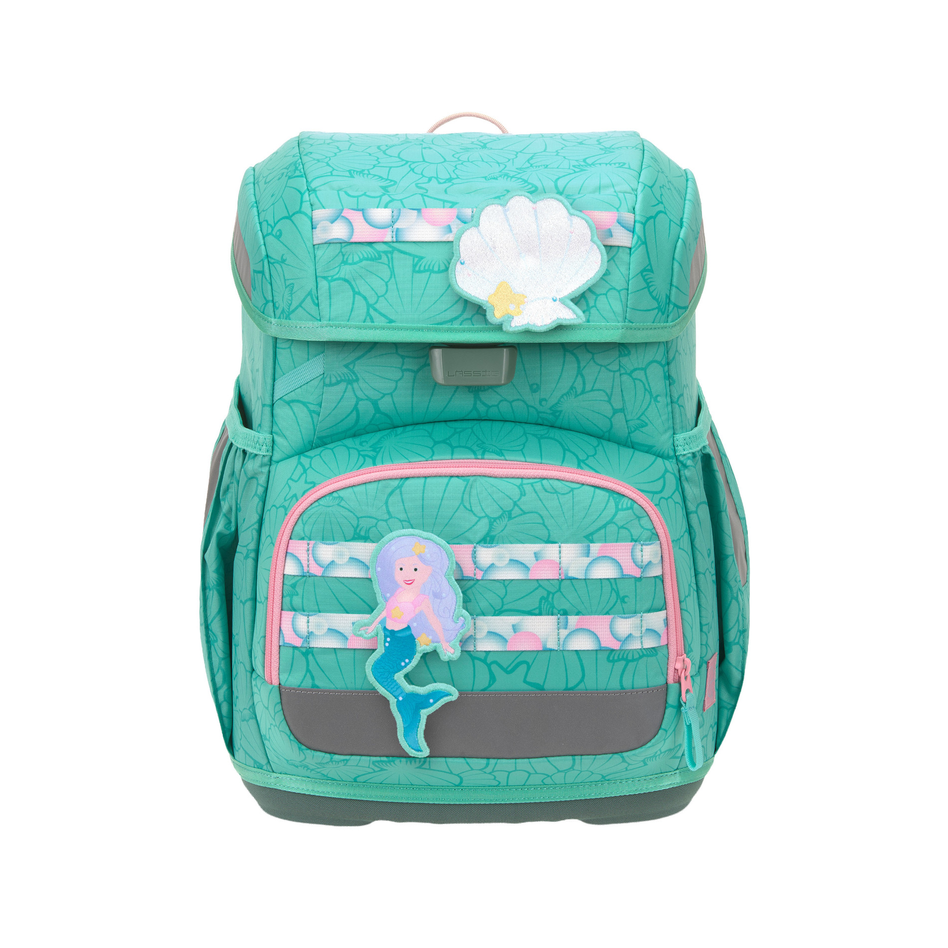 School Set Light Unique Schulranzenset 5tlg. - Seashell turqouise