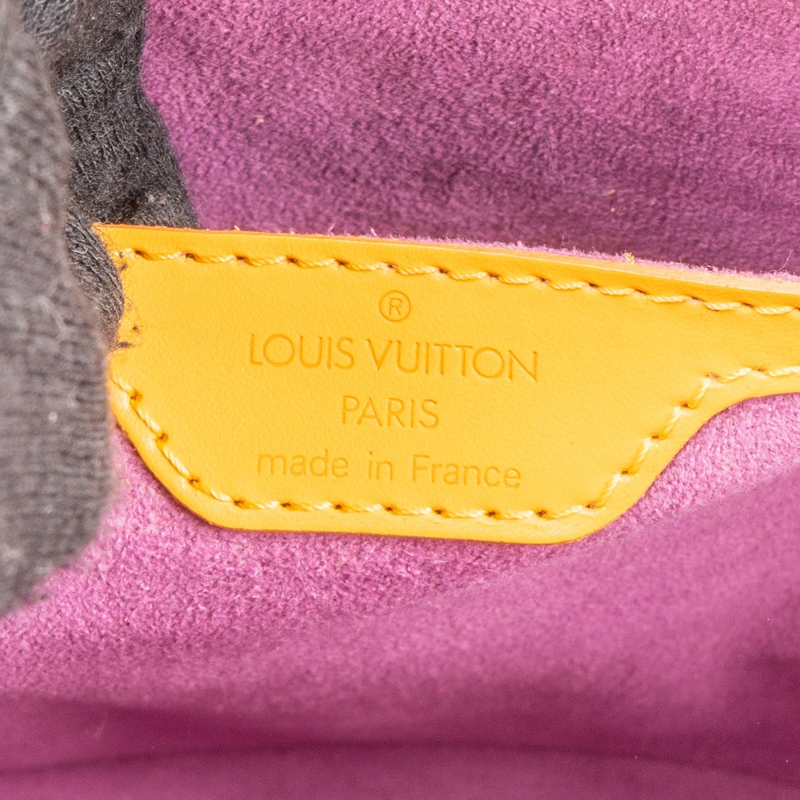 Louis Vuitton Yellow Epi Leather Sac St. Jacques PM  Handbag