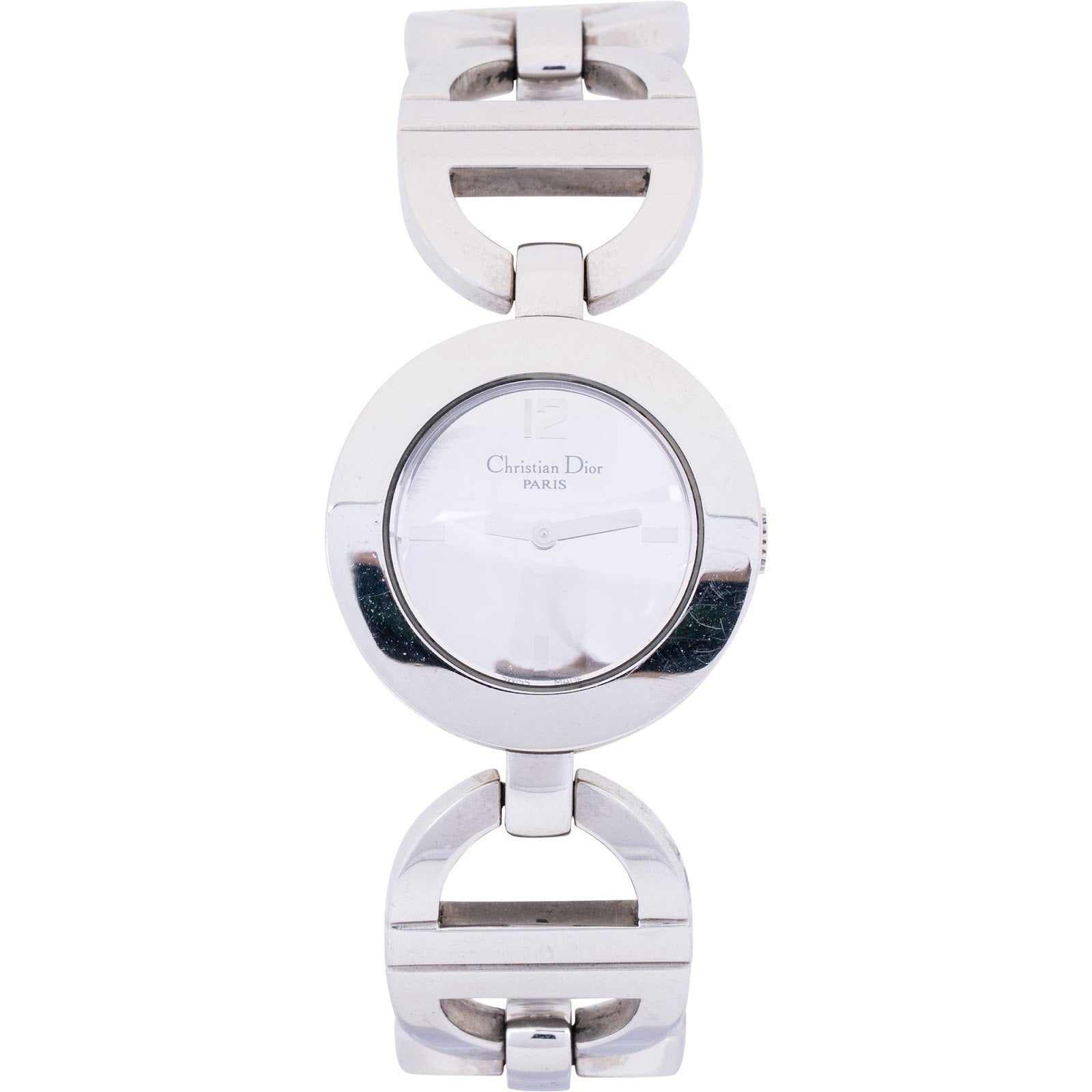 Christian Dior Silver Tone DB7315 Pandiora Damenuhr