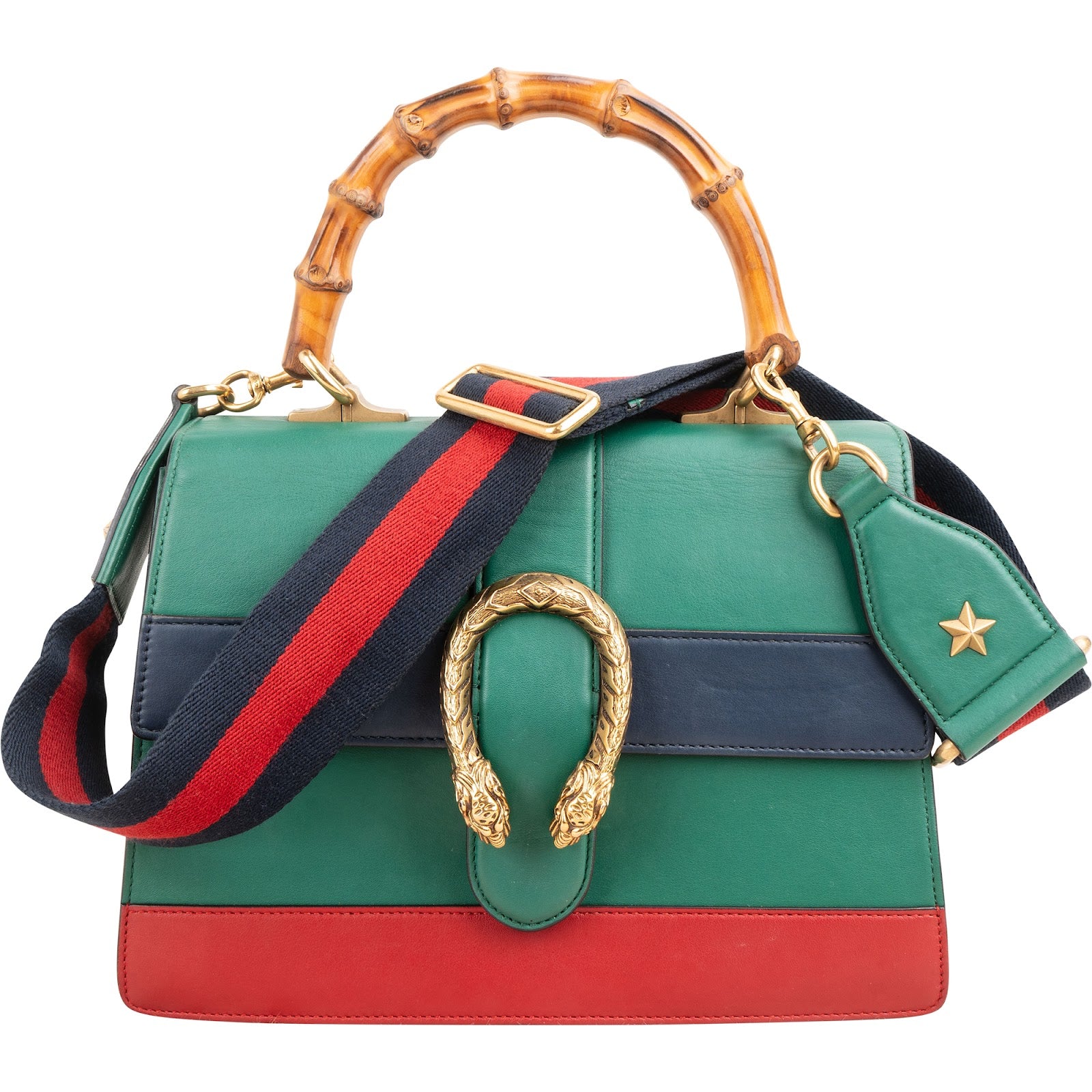 Gucci - Dionysus Bamboo Top Handle Crossbody Bag