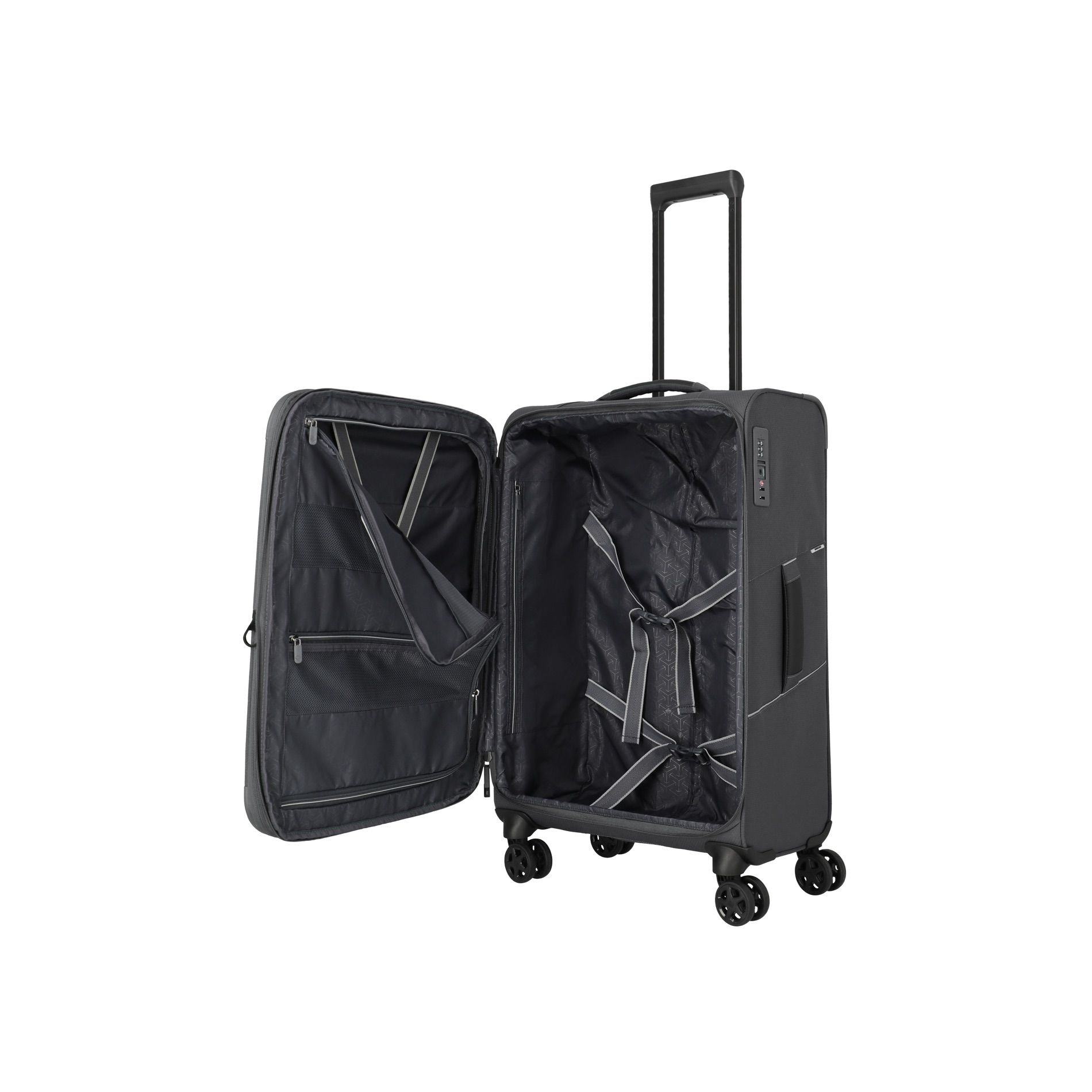 SKAII Trolley M (67 cm) erweiterbar - Anthracite