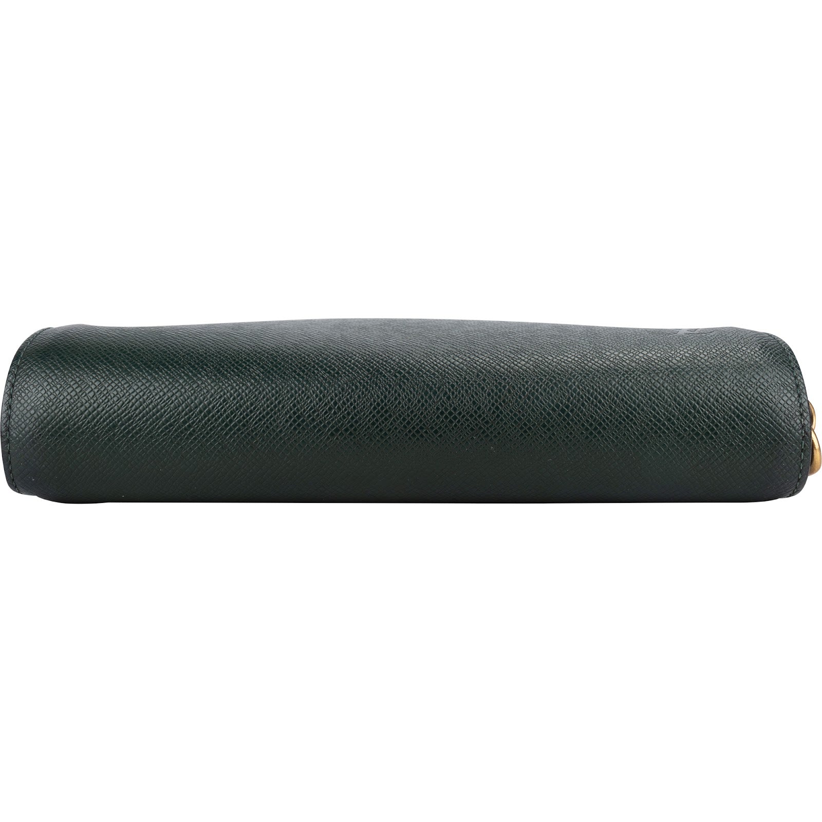 Louis Vuitton Green Taiga Leather Baikal Clutch Bag