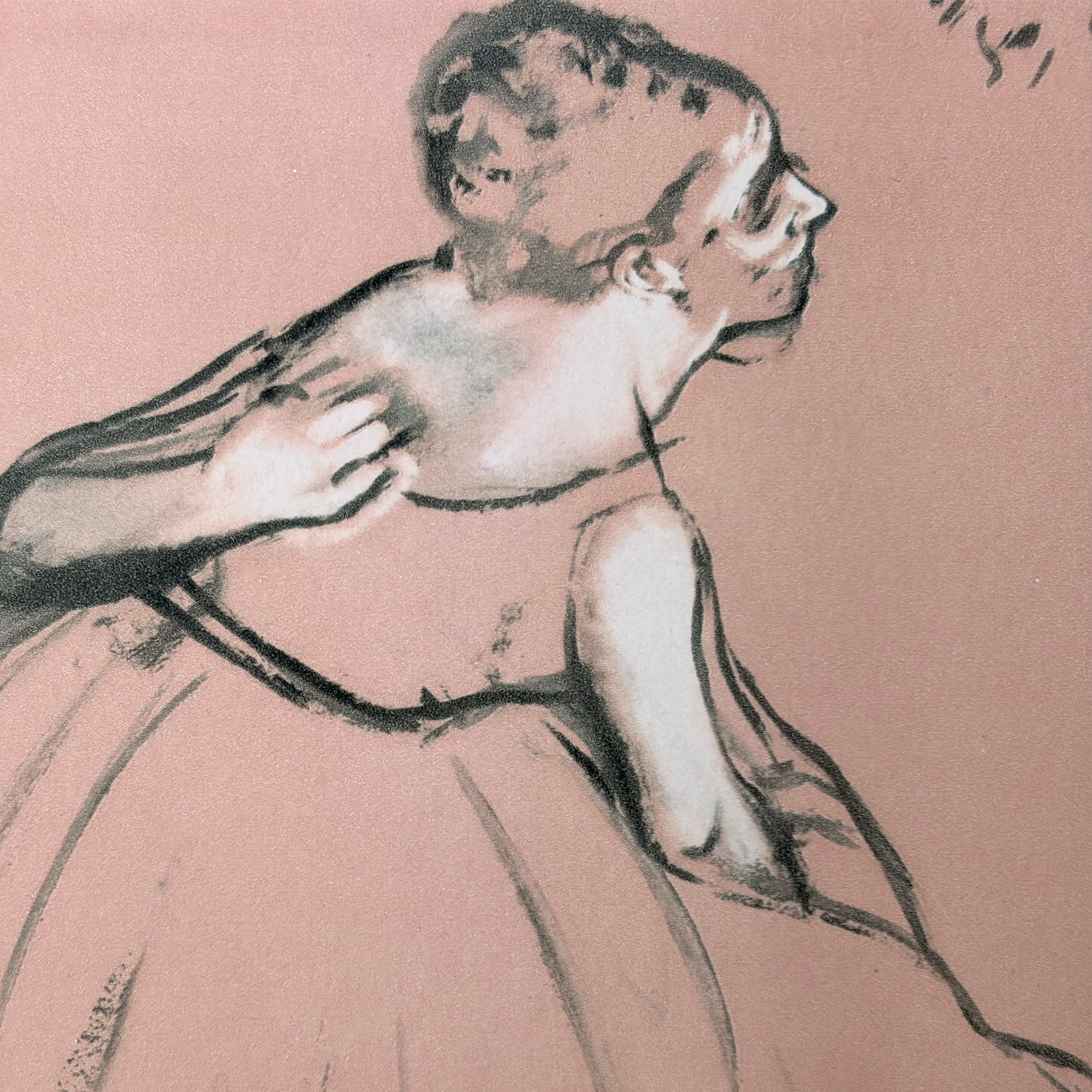Edgar Degas - Etude de Danseuse
