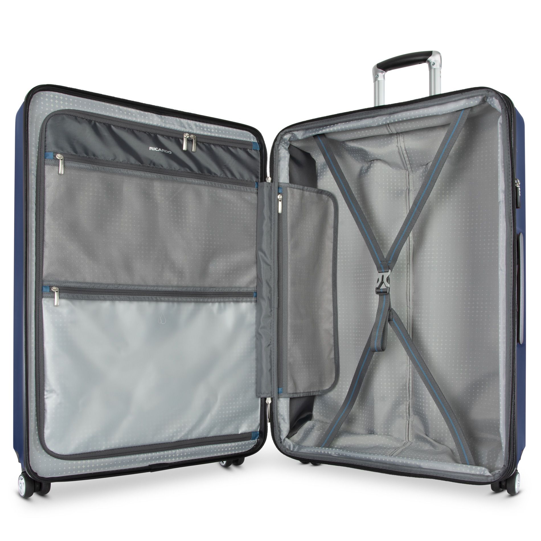 Melrose Trolley L (78 cm) erweiterbar - Prussian Blue