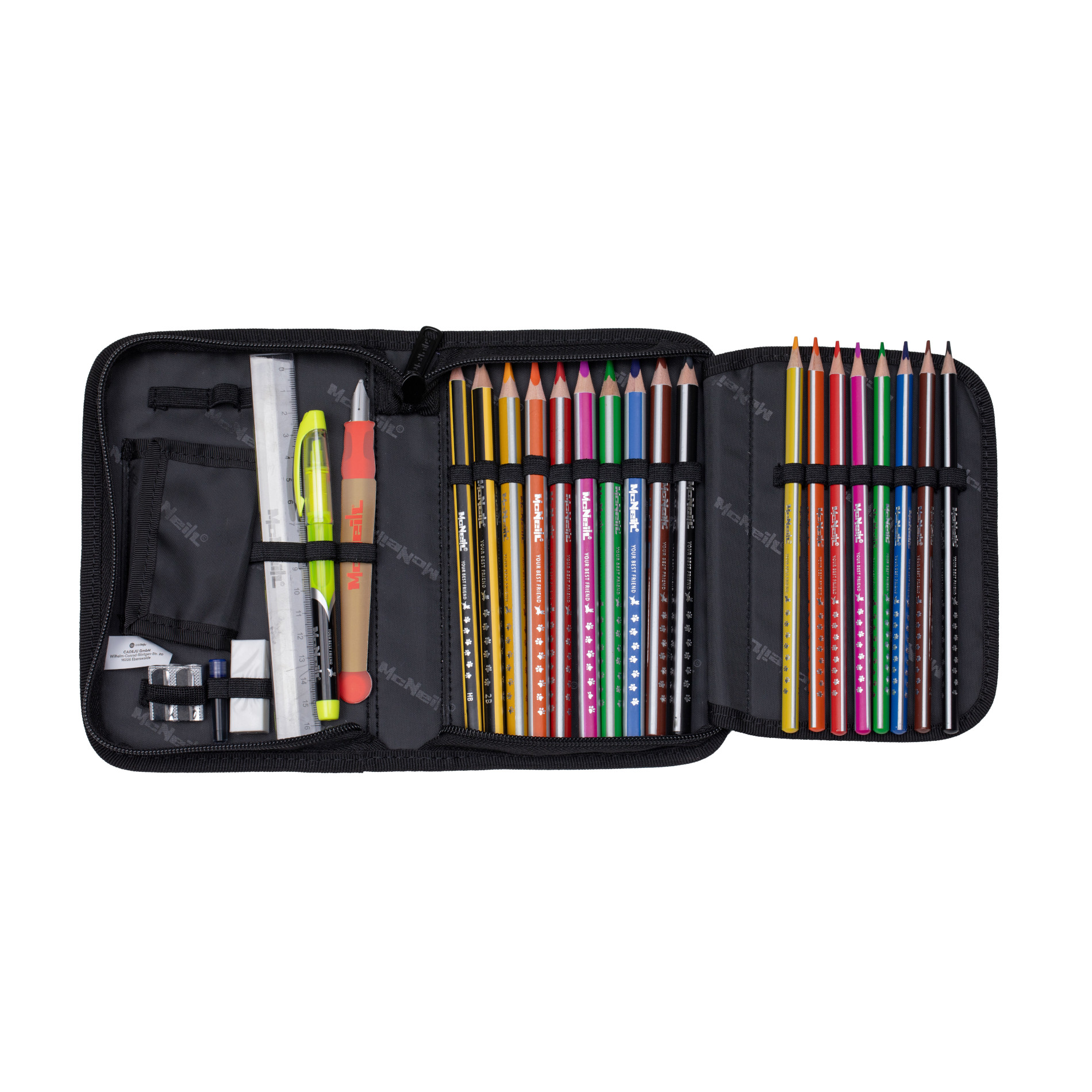 McNeill Schulranzen-Set PERFECTO 5tlg. - Game Zone