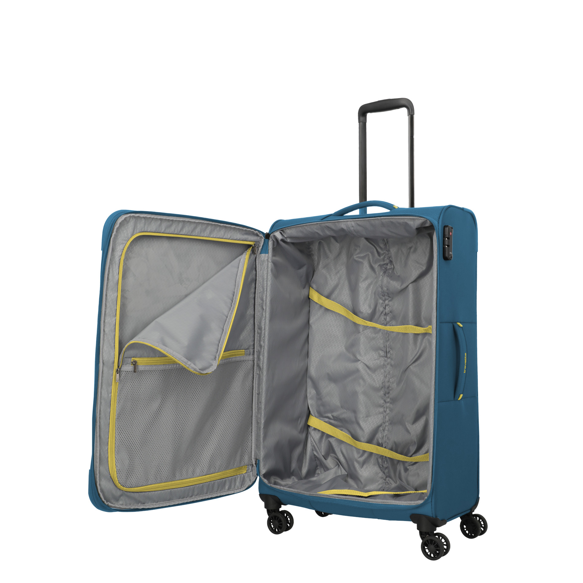 UMBRIA Trolley L (77 cm) erweiterbar - Petrol