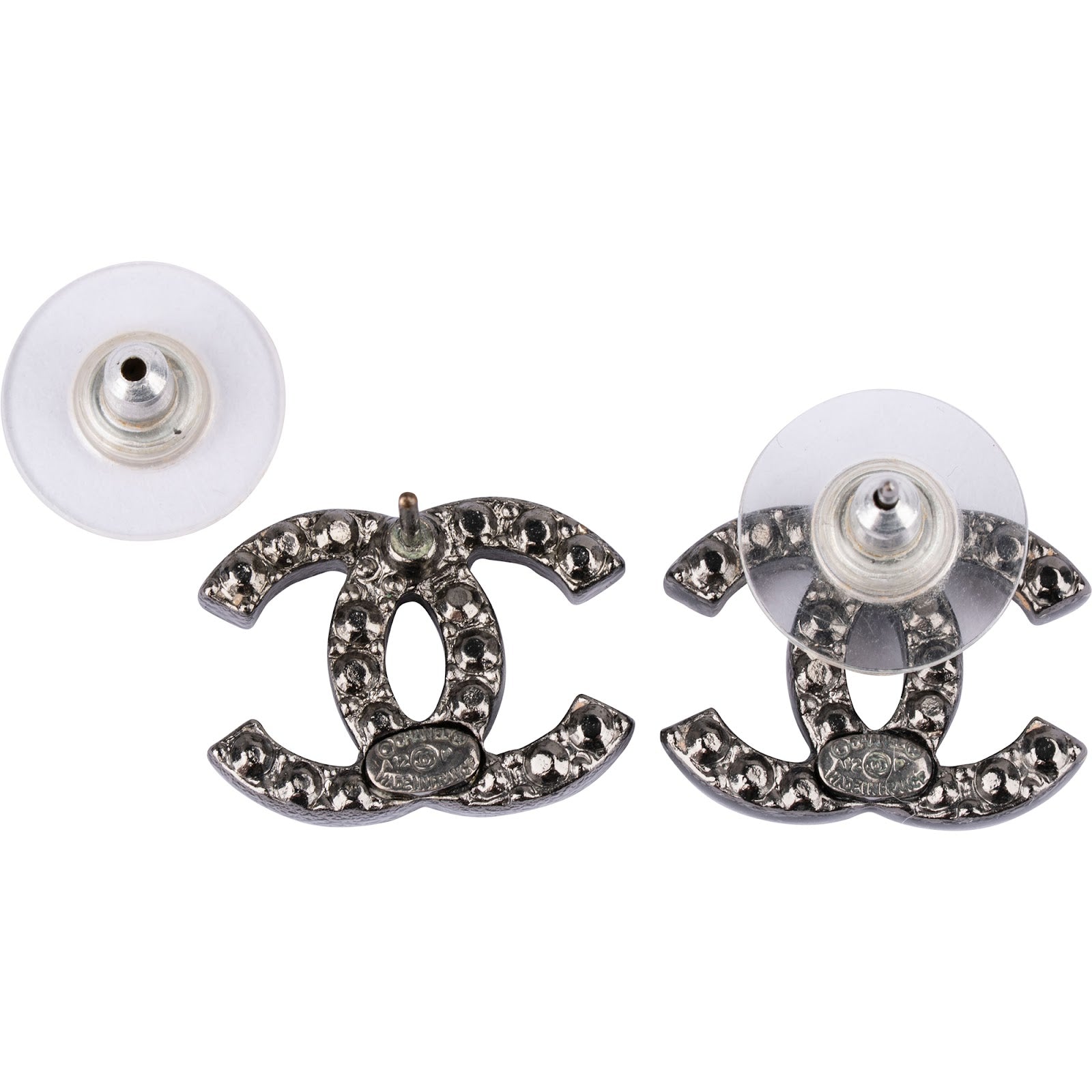 Chanel - Crystals & Pearls Earrings