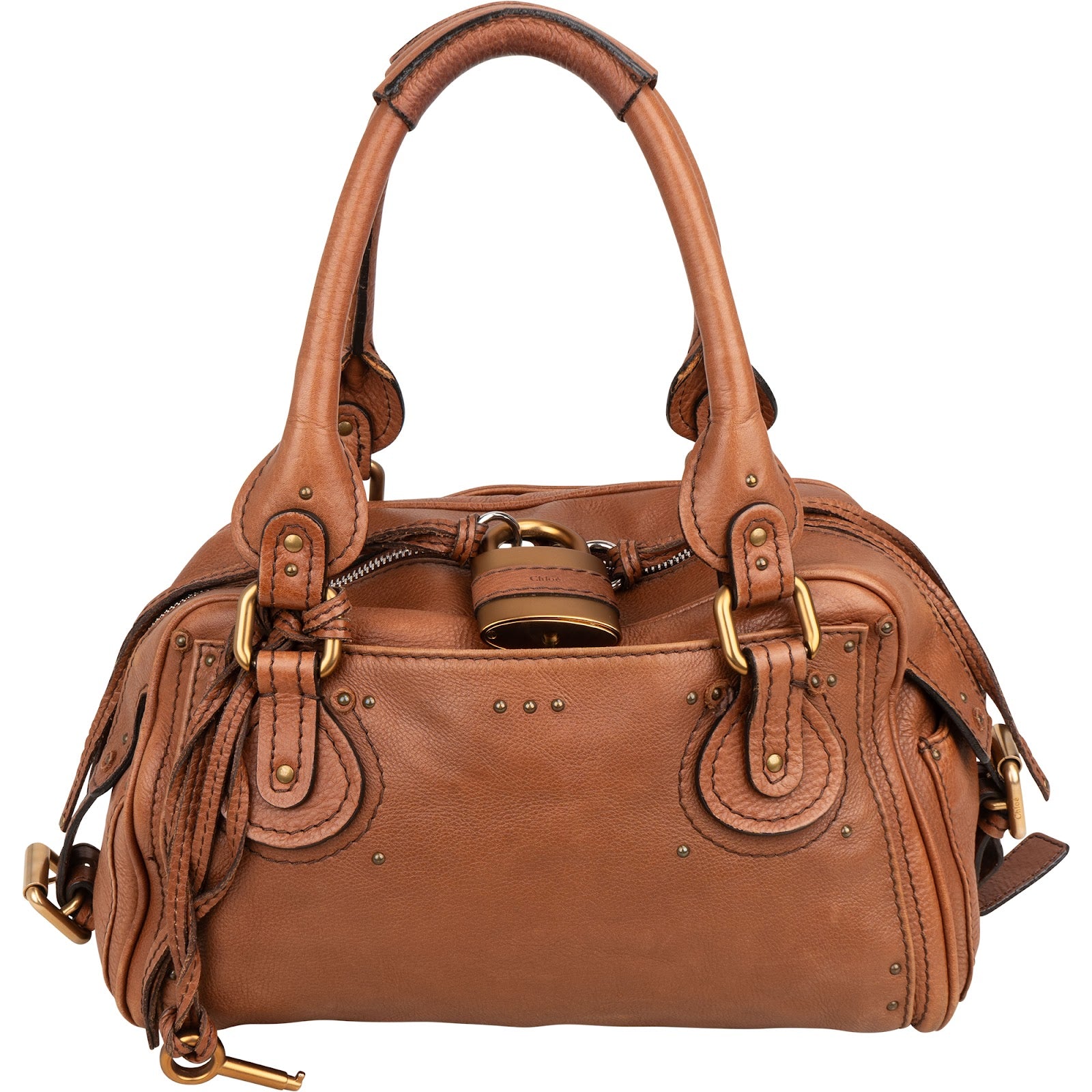 Chloé Leather Paddington Satchel Handbag
