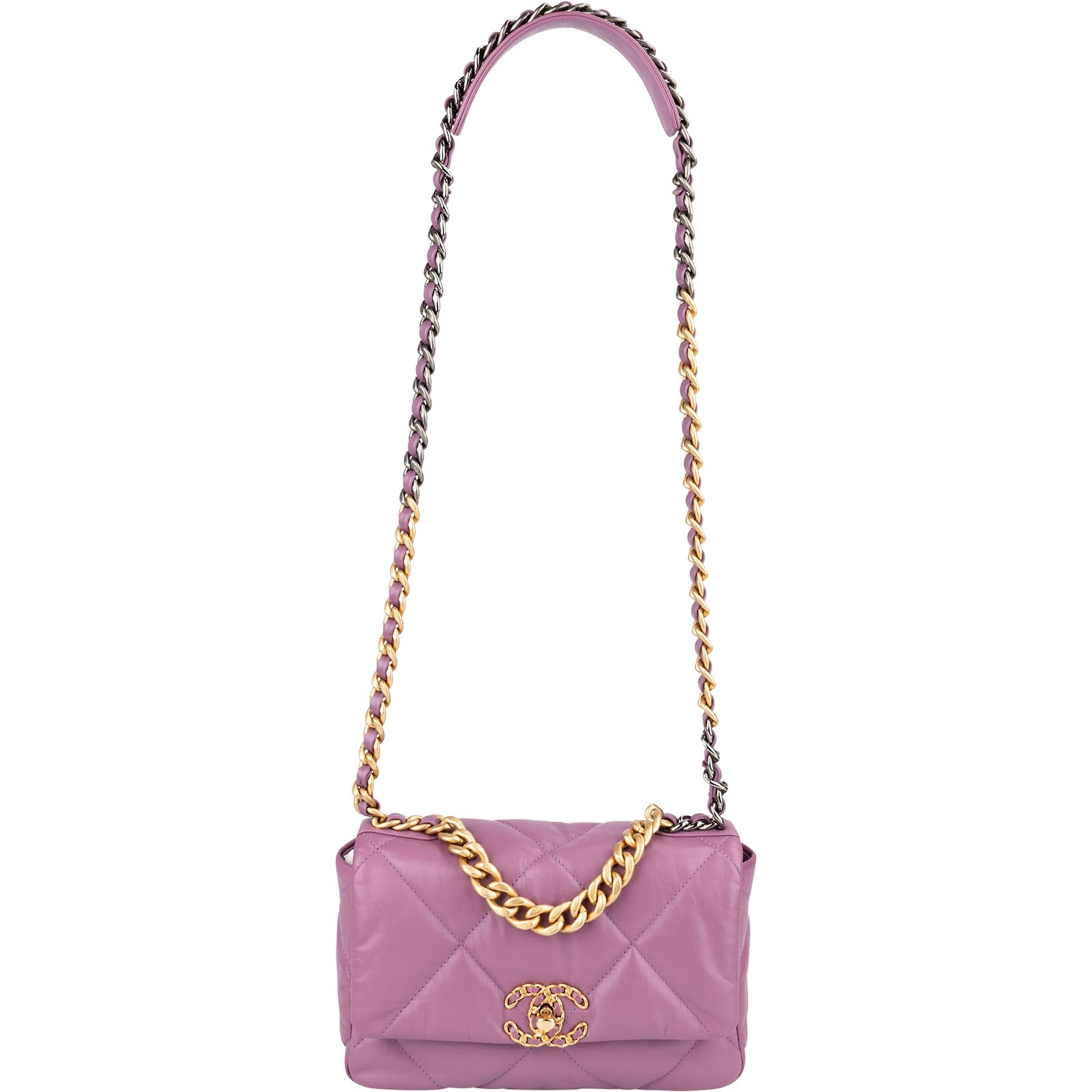 Chanel - 19 Single Flap Crossbody Bag