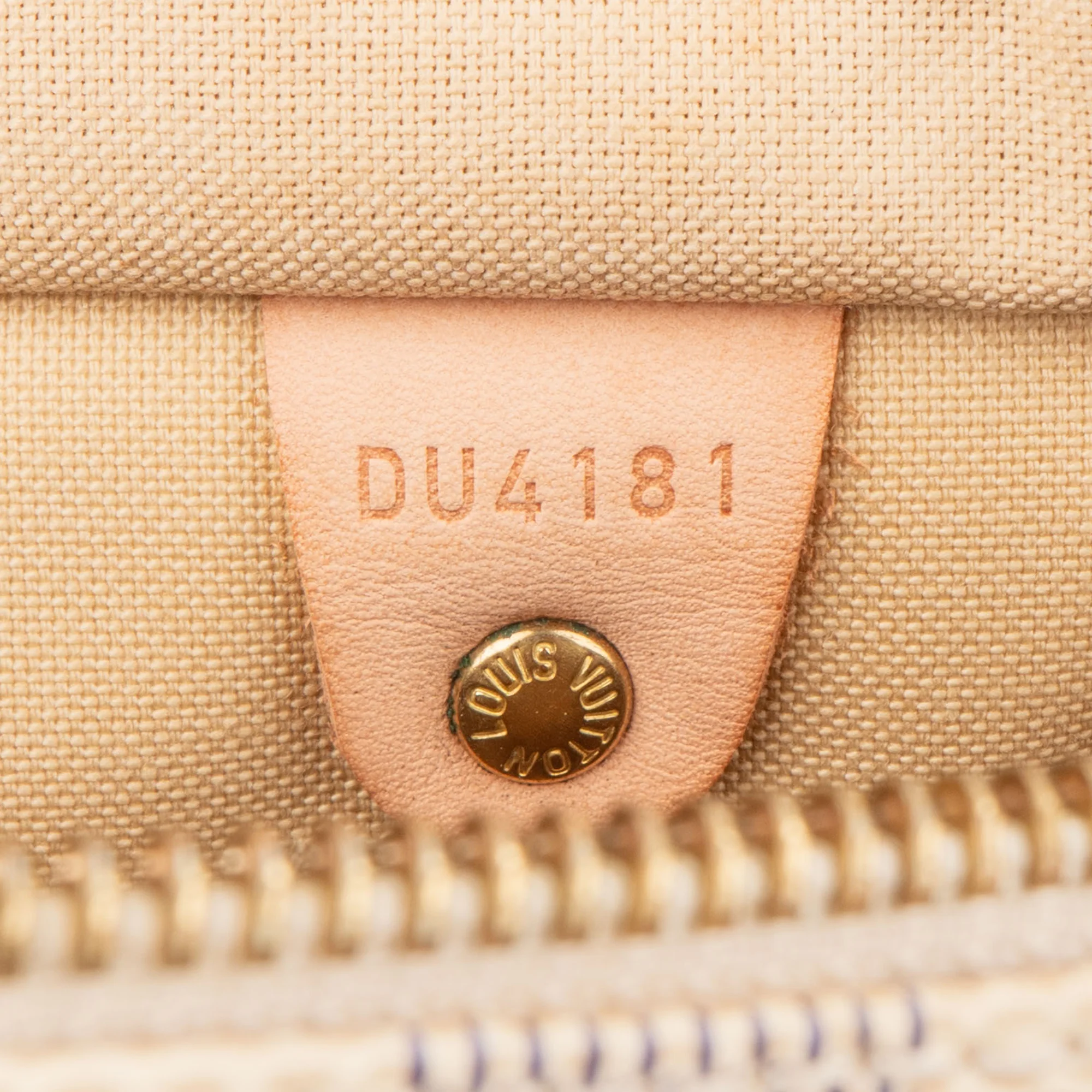 Louis Vuitton Damier Azur Monogram Speedy 30 Boston Bag