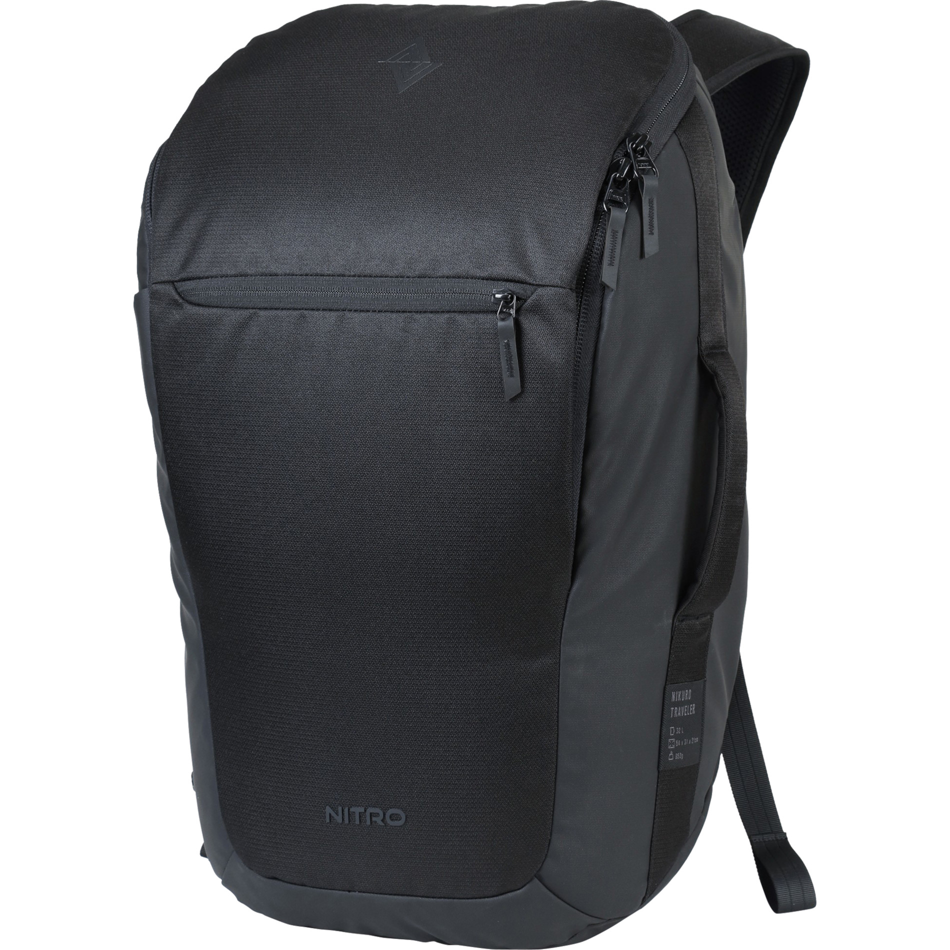 Rucksack NIKURO TRAVELER - Black Out