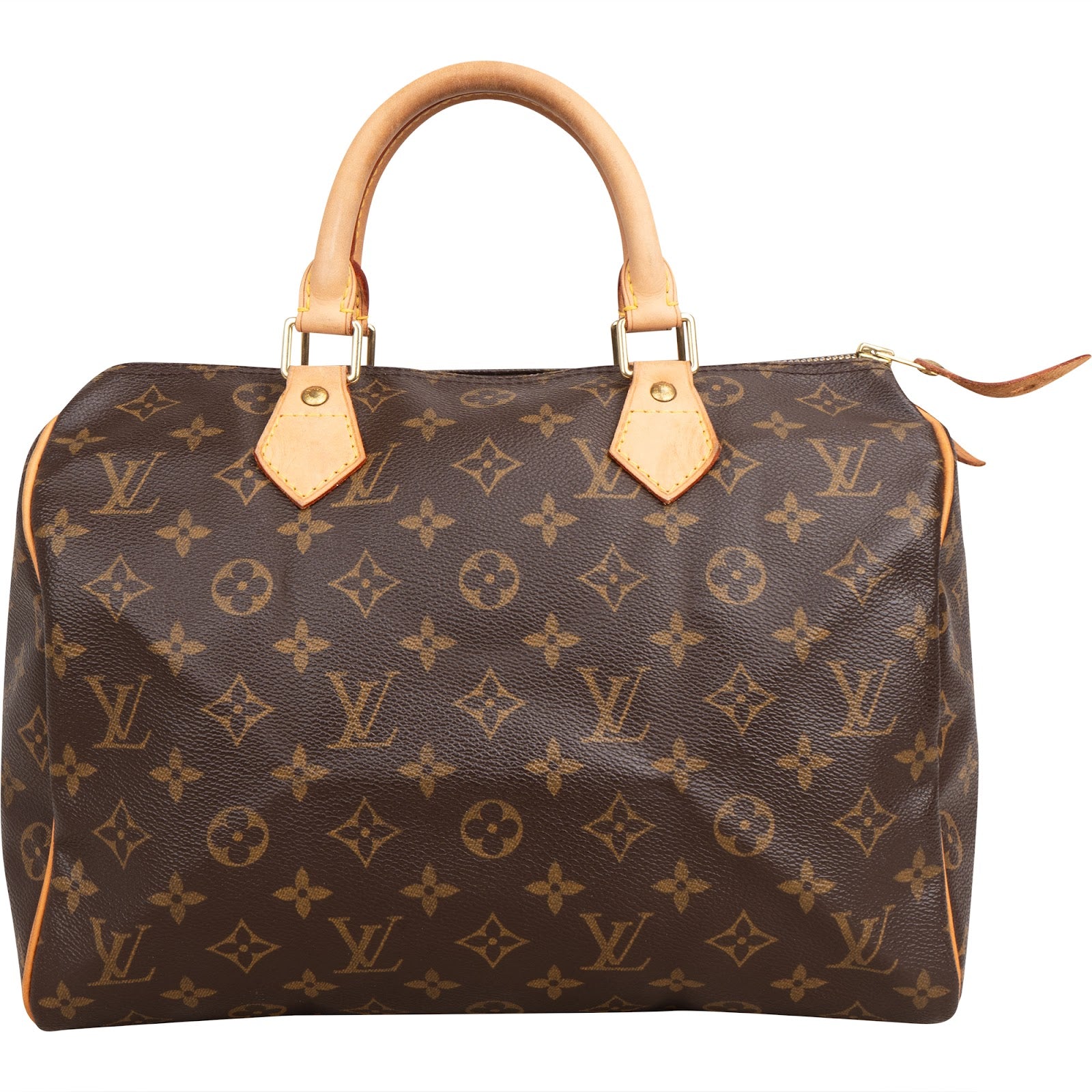 Louis Vuitton Monogram Canvas Speedy 30 Boston Bag