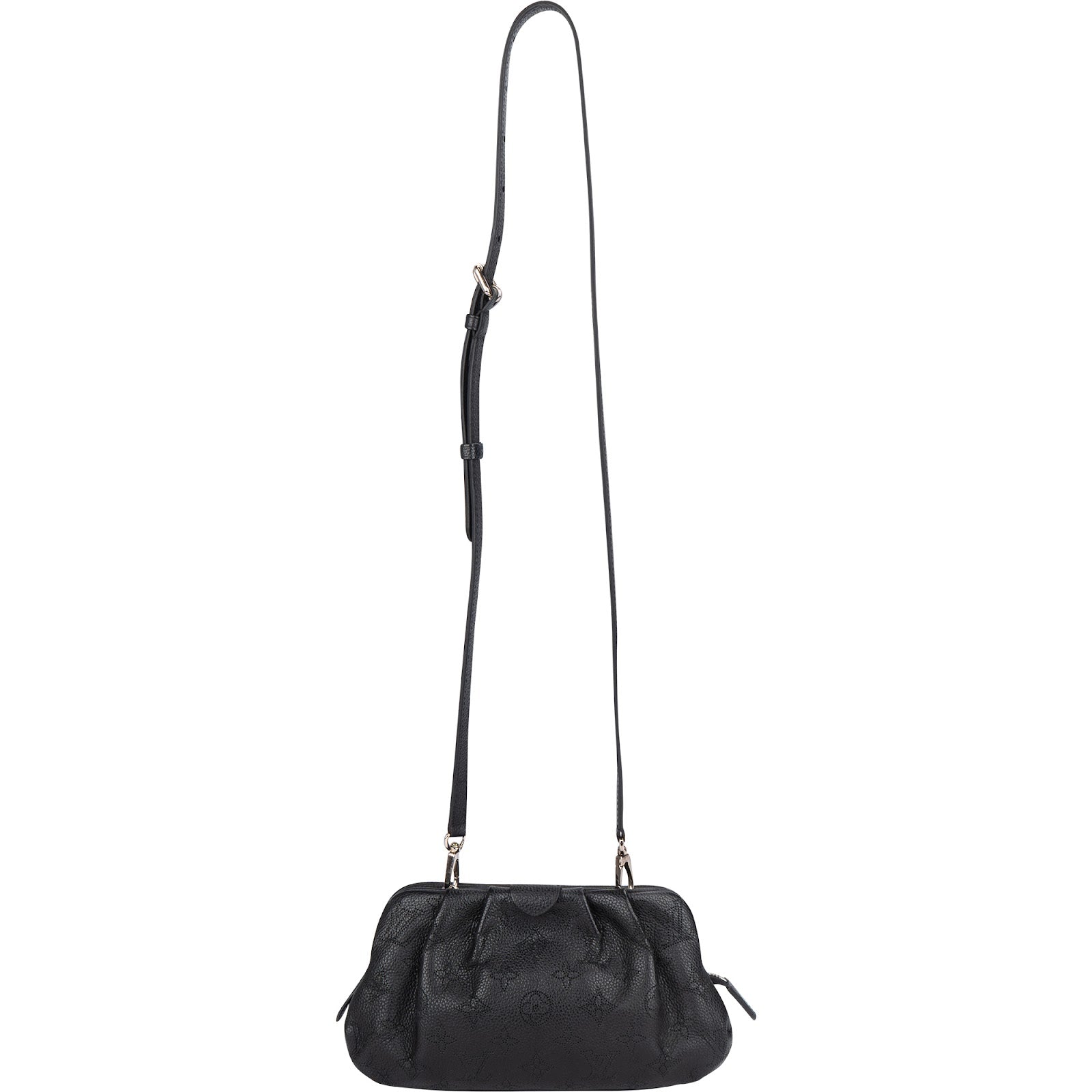 Louis Vuitton Leather Monogram Mahina Scale Pouch Crossbody Bag