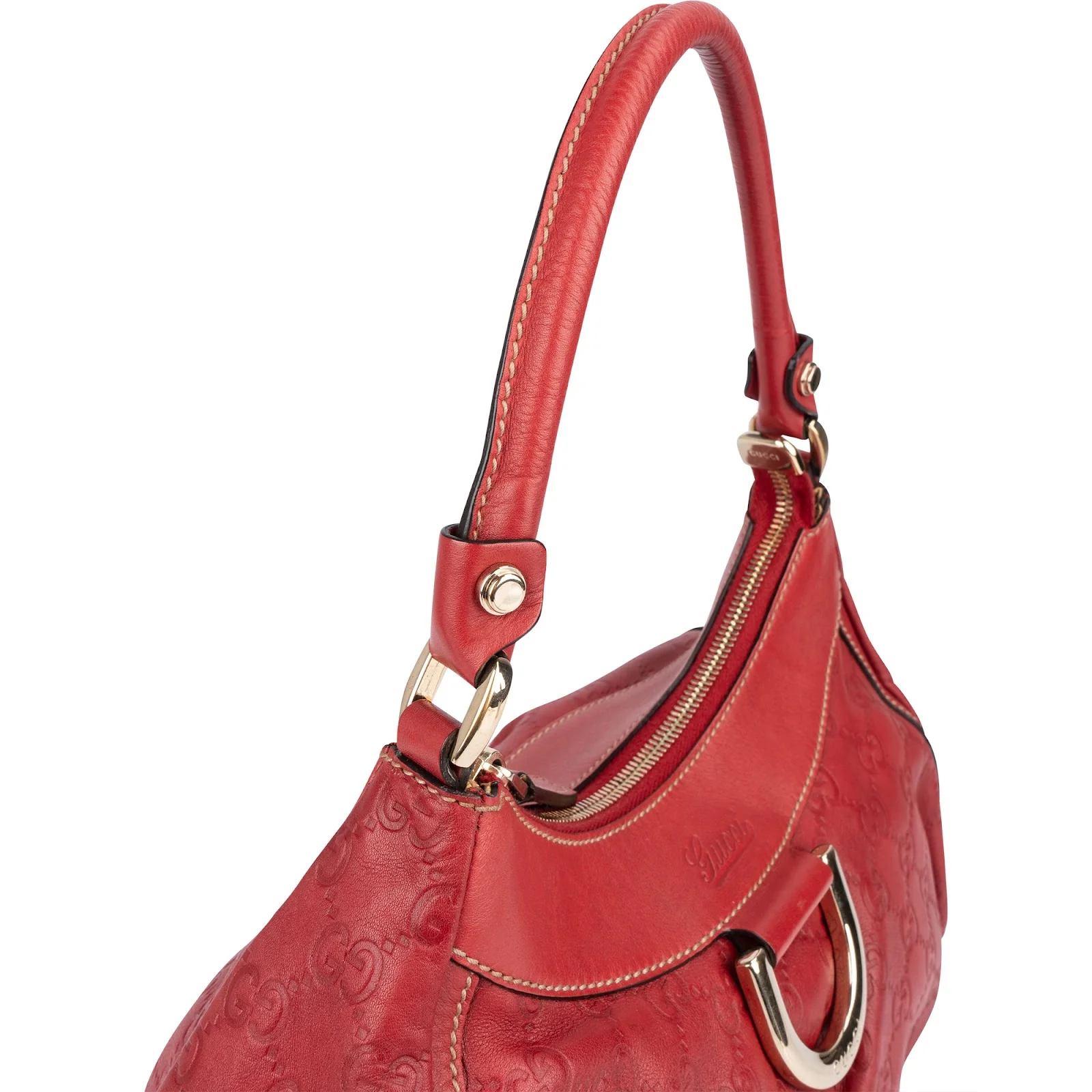 Gucci GG Guccissima Leather Abbey D-Ring Hobo Handbag