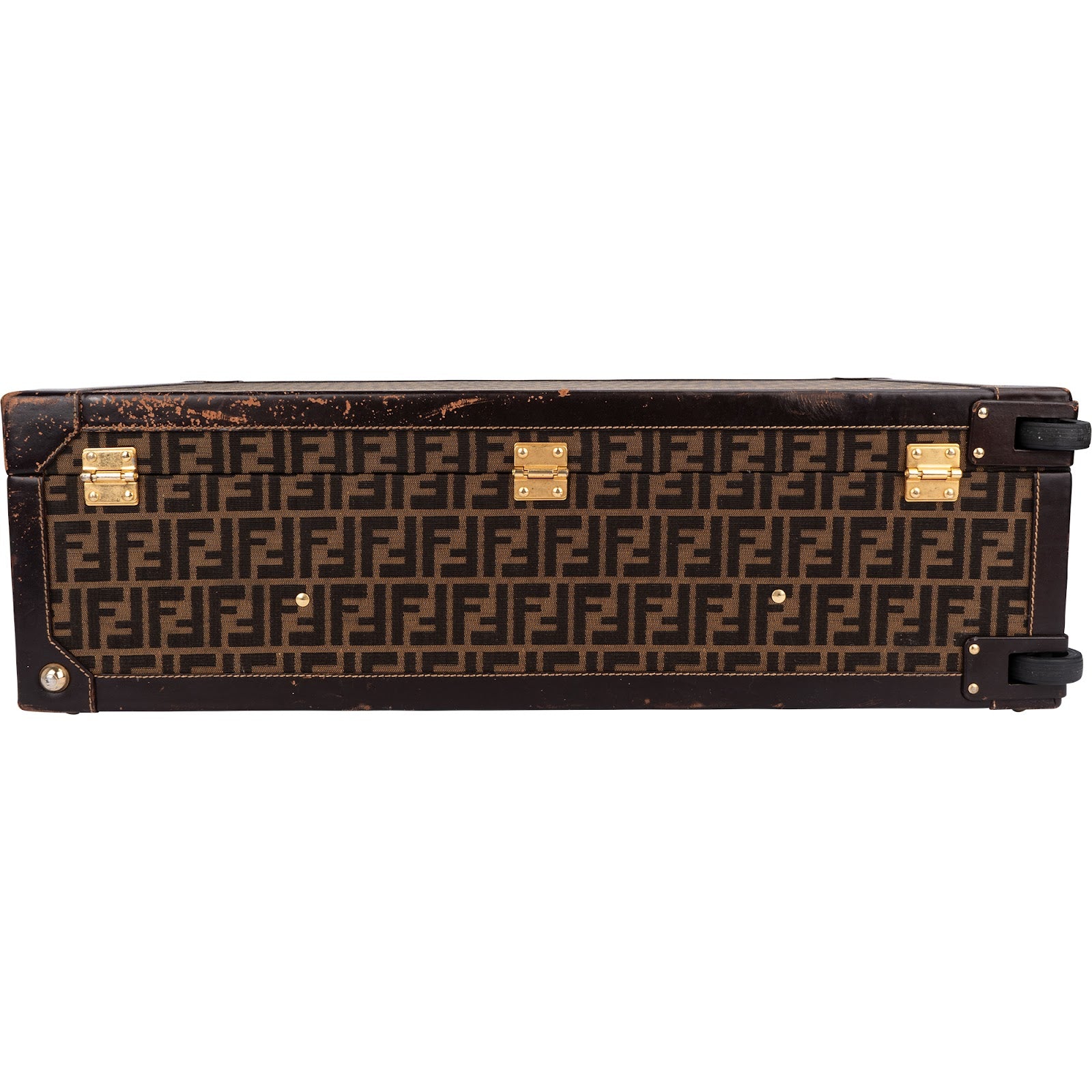 Fendi Monogram Zucca Canvas Vintage Koffer