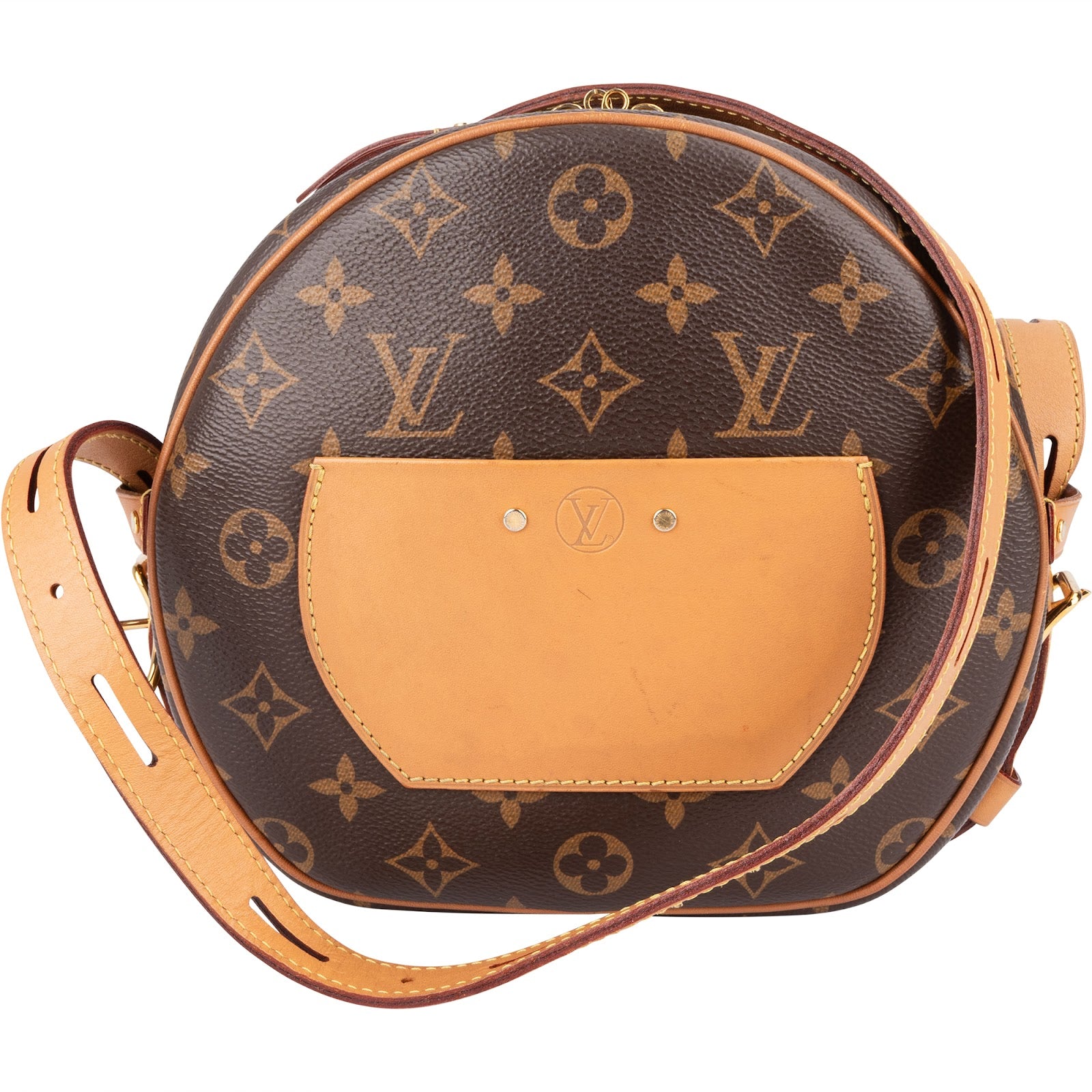 Louis Vuitton Monogram Canvas Boite Chapeau Souple MM Crossbody Bag