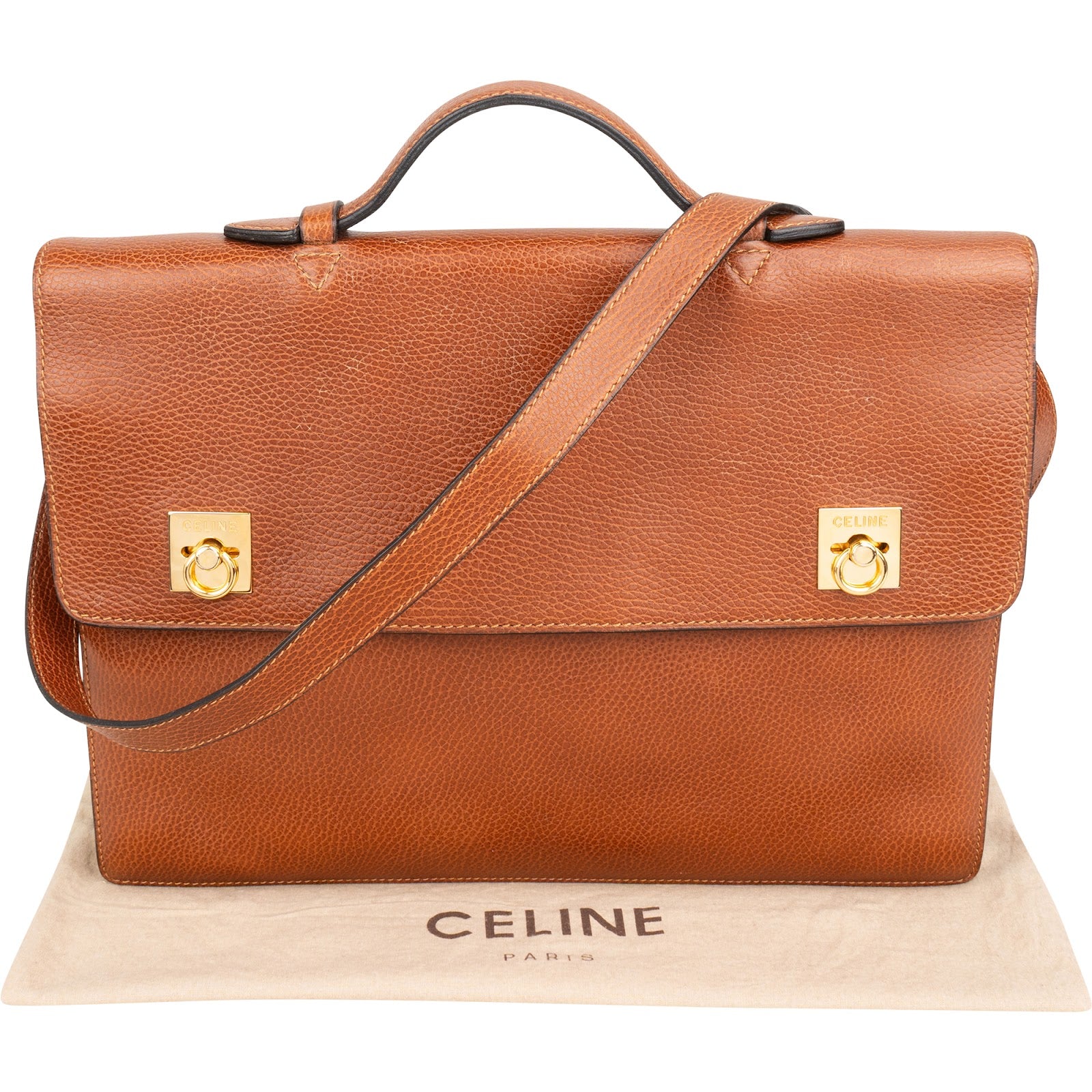 Celine - Double Ring Clasp Aktentasche