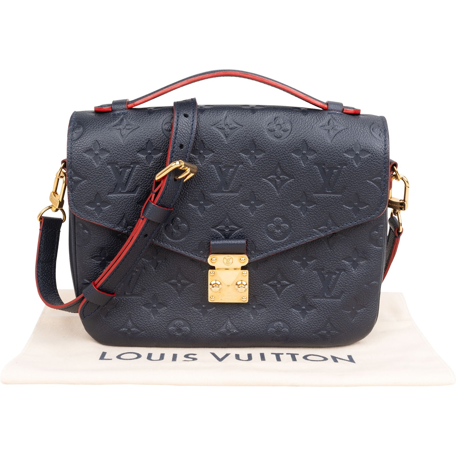 Louis Vuitton Monogram Empreinte Leather Métis Handbag