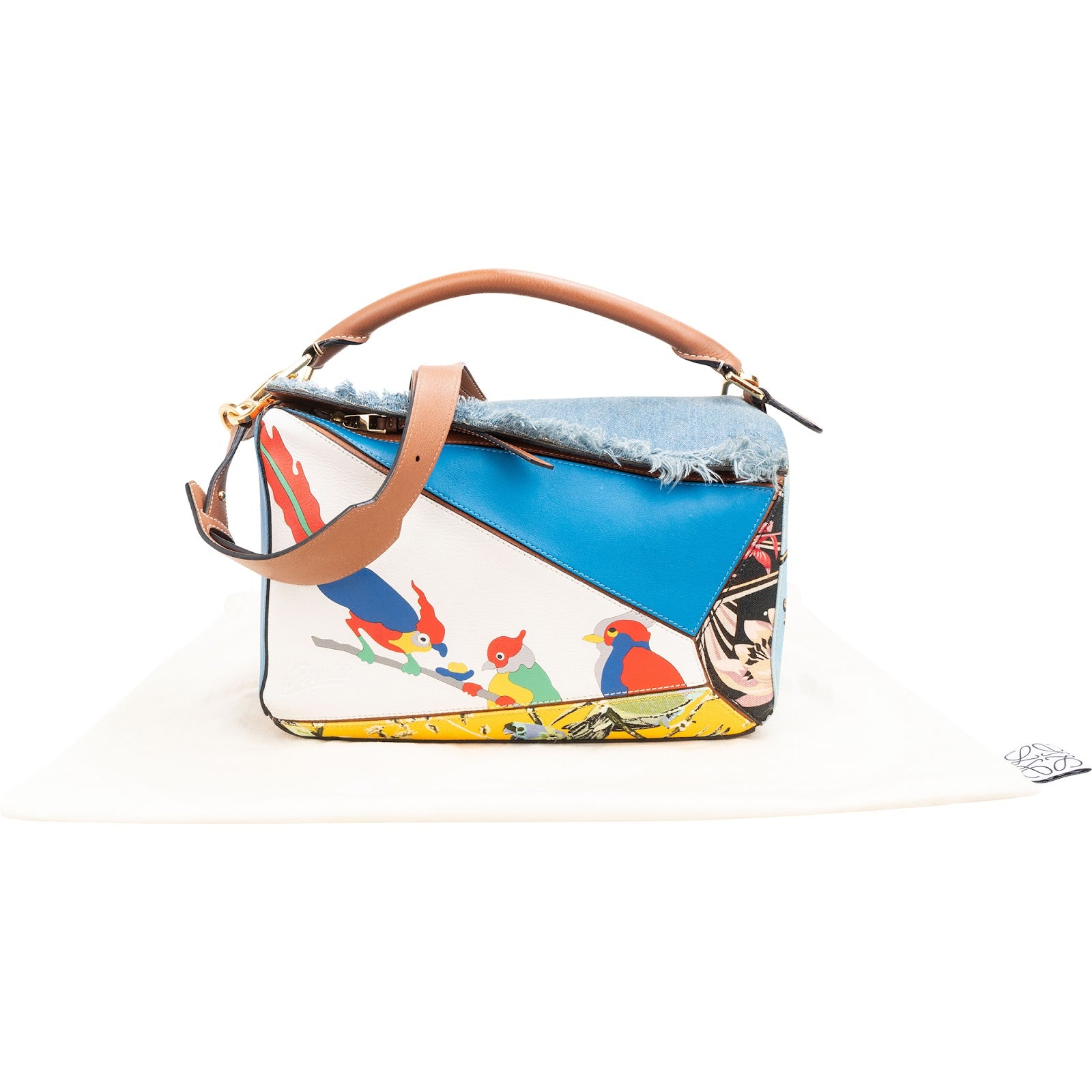 Loewe – Paula's Ibiza Parrot Puzzle Shoulder Bag