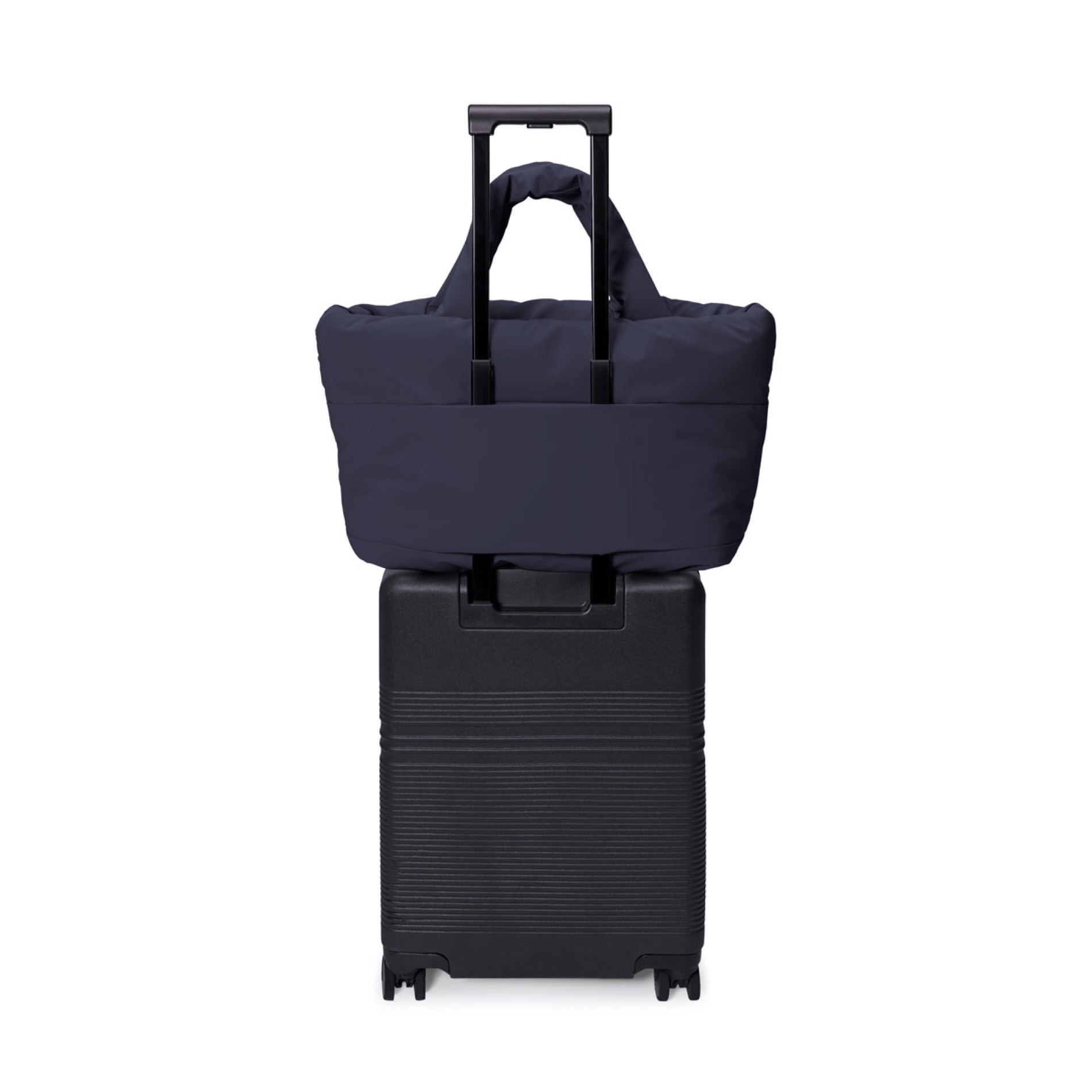 Olivia Puffy Bag Moss - Dark Navy