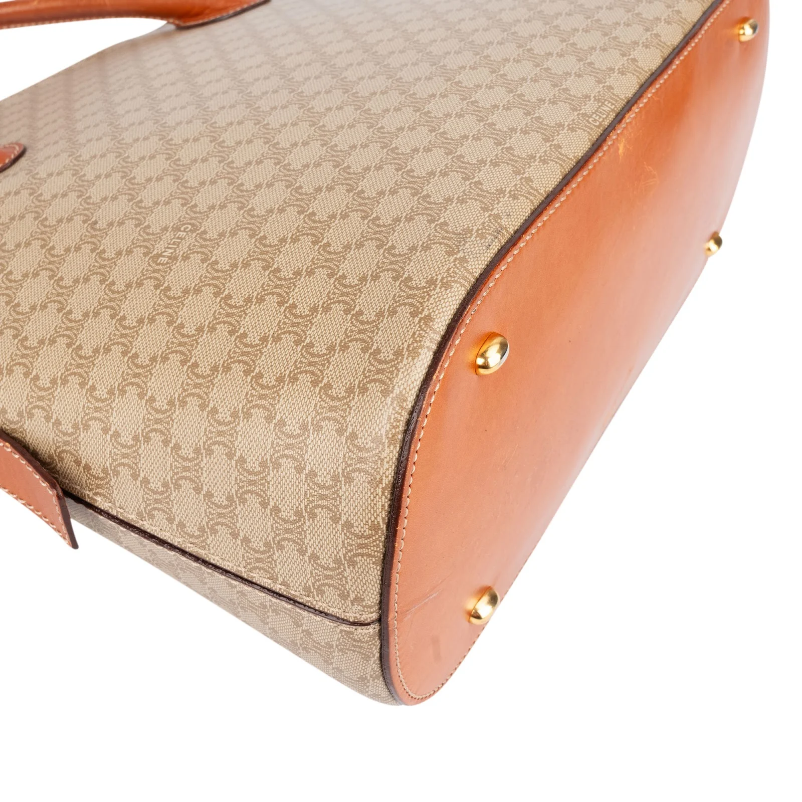 Celine Macadam Monogram Dome Handbag